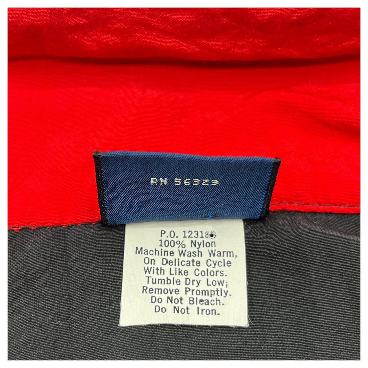 NIKE(ナイキ) 80's AIR JORDAN nylon jumpsuit ジョーダン ナイロン ジャンプスーツ 500KML-8/85 M ブラック×レッド 80年代 紺タグ ヴィンテージ デッドストック USA製 ブルズ マイケル ジョーダン