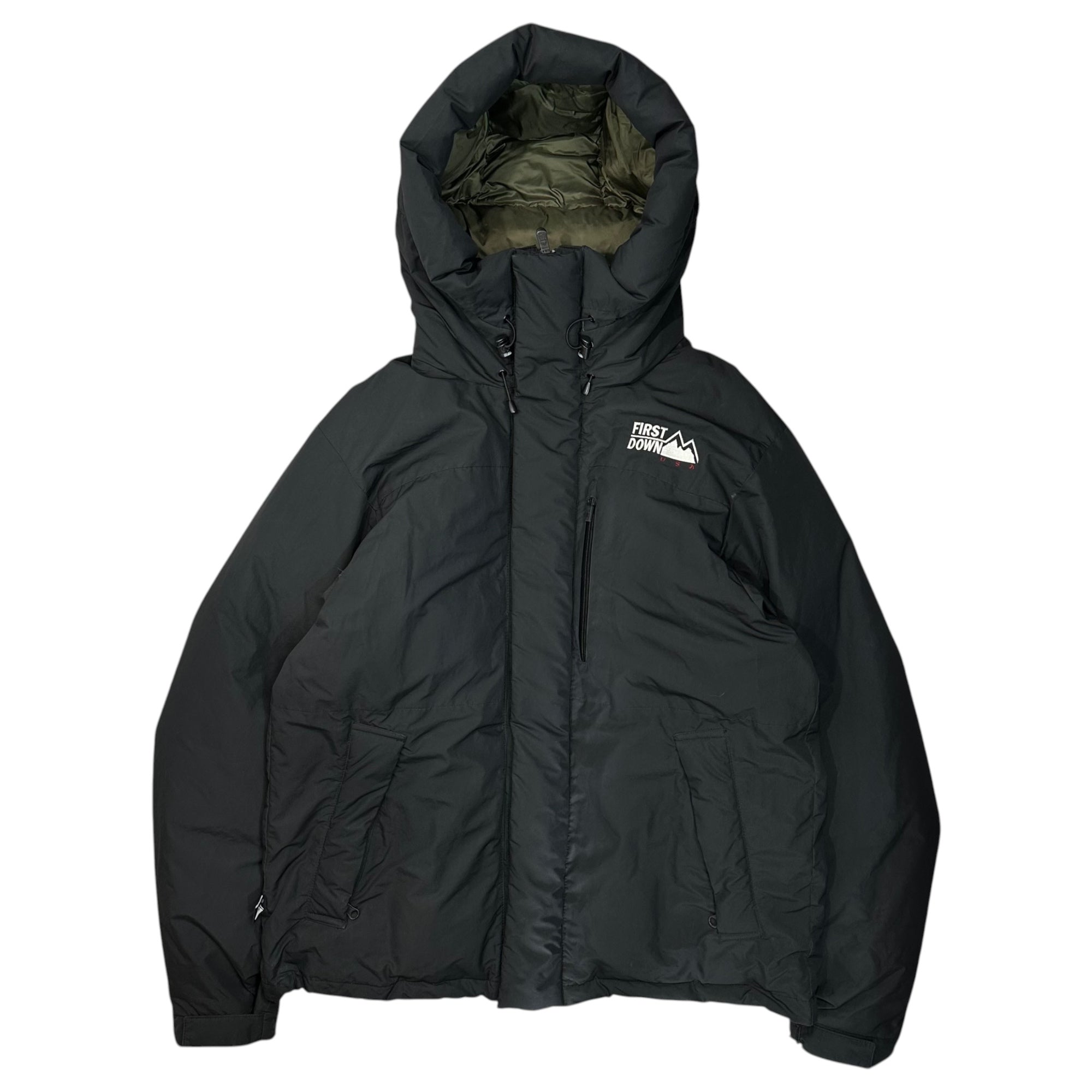 FIRST DOWN(ファーストダウン) MAURI Down Parka マウリ ダウン パーカー 642502C XL ブラック ジャケット
