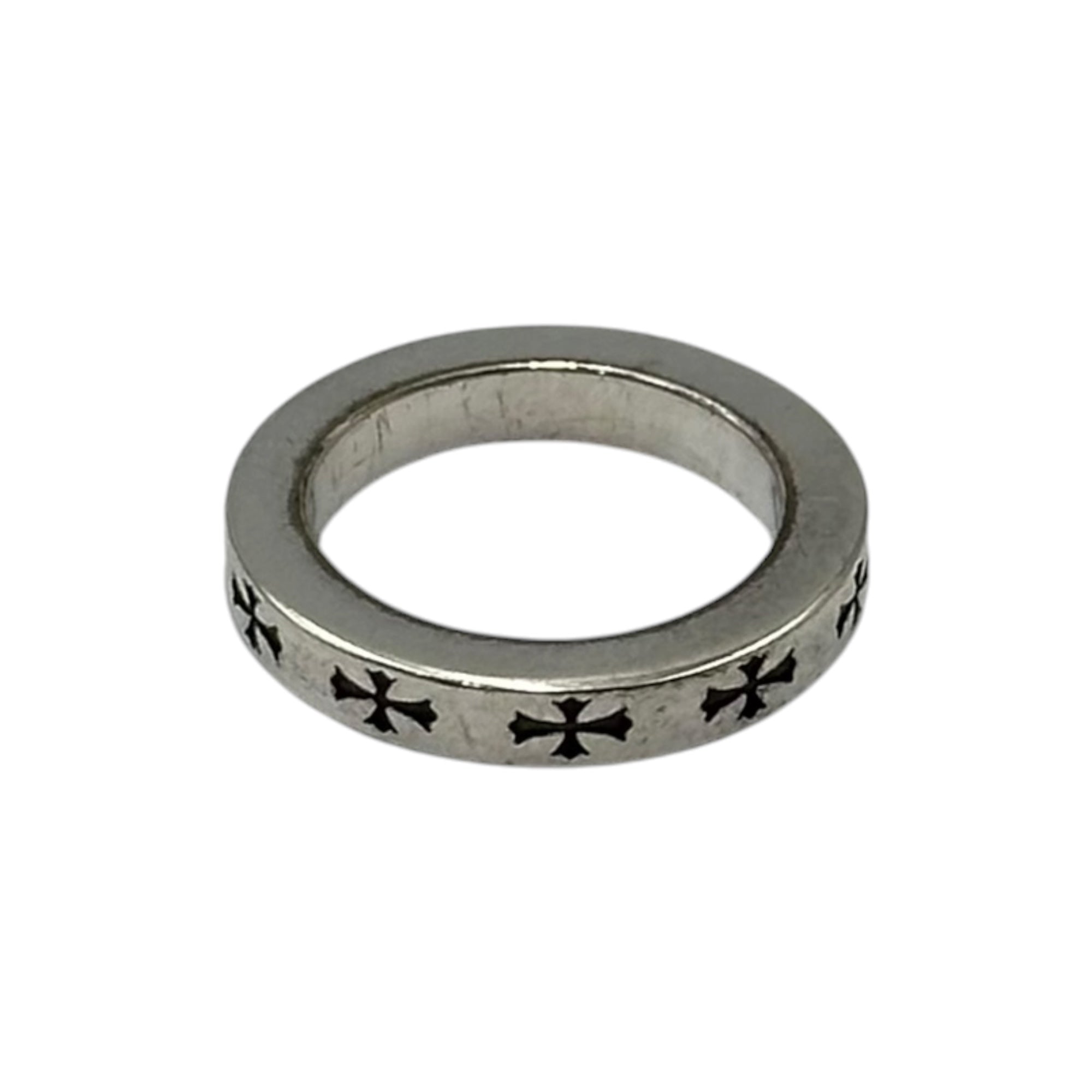 CHROME HEARTS(クロムハーツ) 3mm SPACER FUCKYOU LA ロサンゼルス限定 スペーサー リング 7号 シルバー 指輪