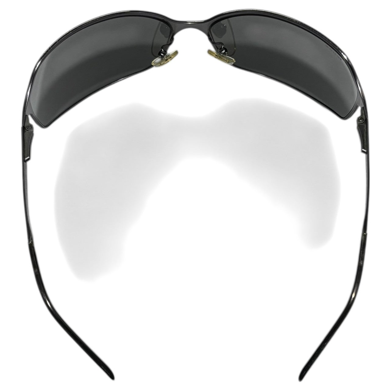 PRADA(プラダ) Side Logo Metal Frame Sunglasses サイド ロゴ メタル フレーム サングラス SPR58G 69□15 ガンメタル×シルバー