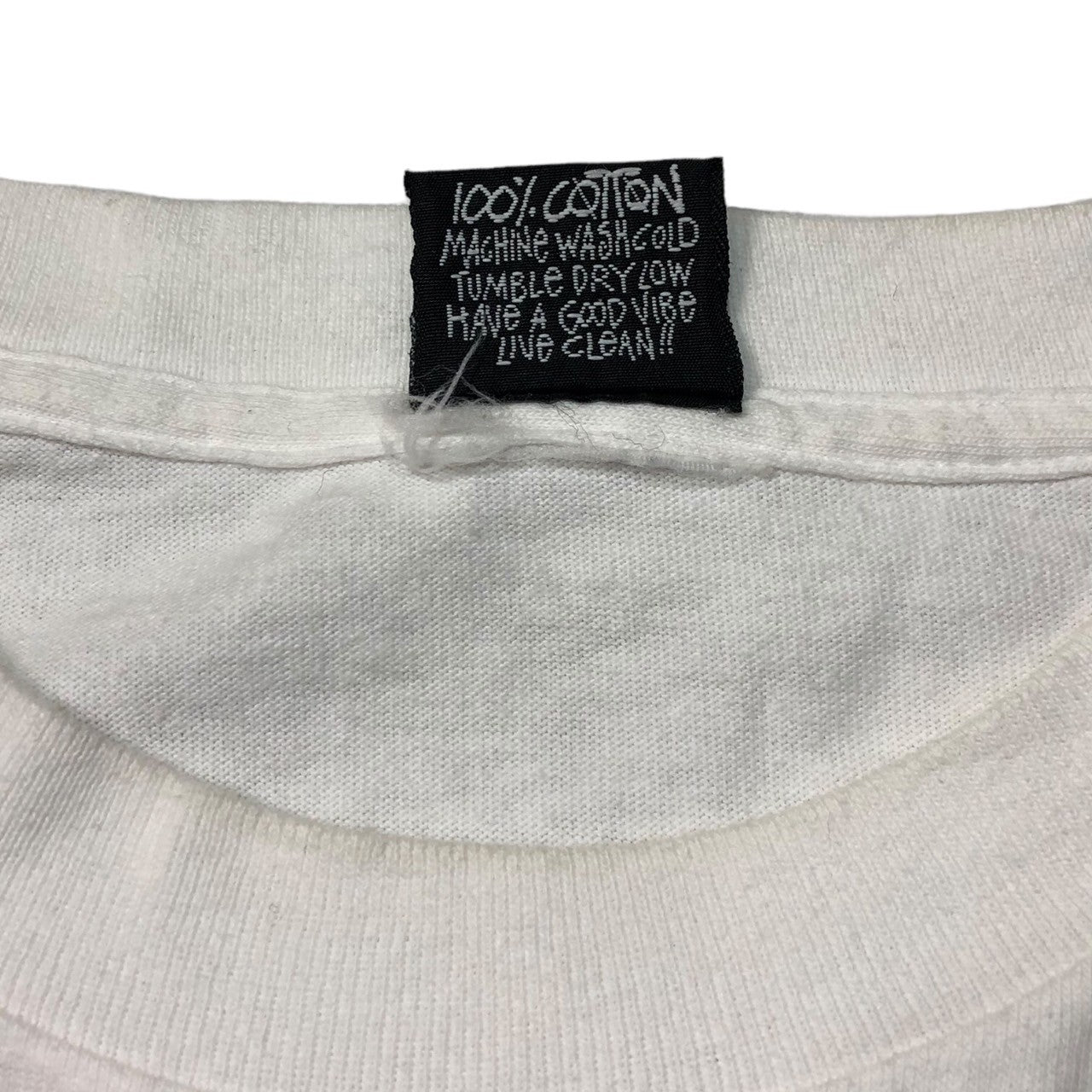 STUSSY(ステューシー) 80's "OLD SKOOL FLAVOR" VINTAGE TEE ヴィンテージ Tシャツ M ホワイト SUPERSTAR スーパースター 半袖