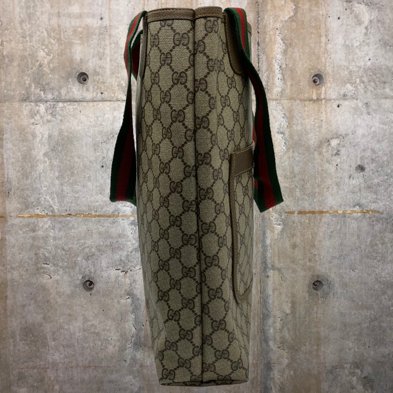 GUCCI(グッチ) GG柄シェリーライントートバッグ 120・02・003 ベージュ OLD GUCCI