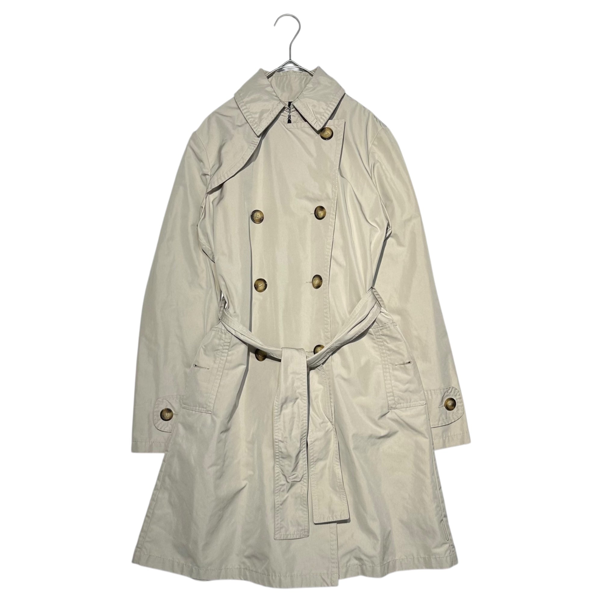 MONCLER(モンクレール) Nylon trench coat ナイロン トレンチ コート 0(S程度) アイボリー