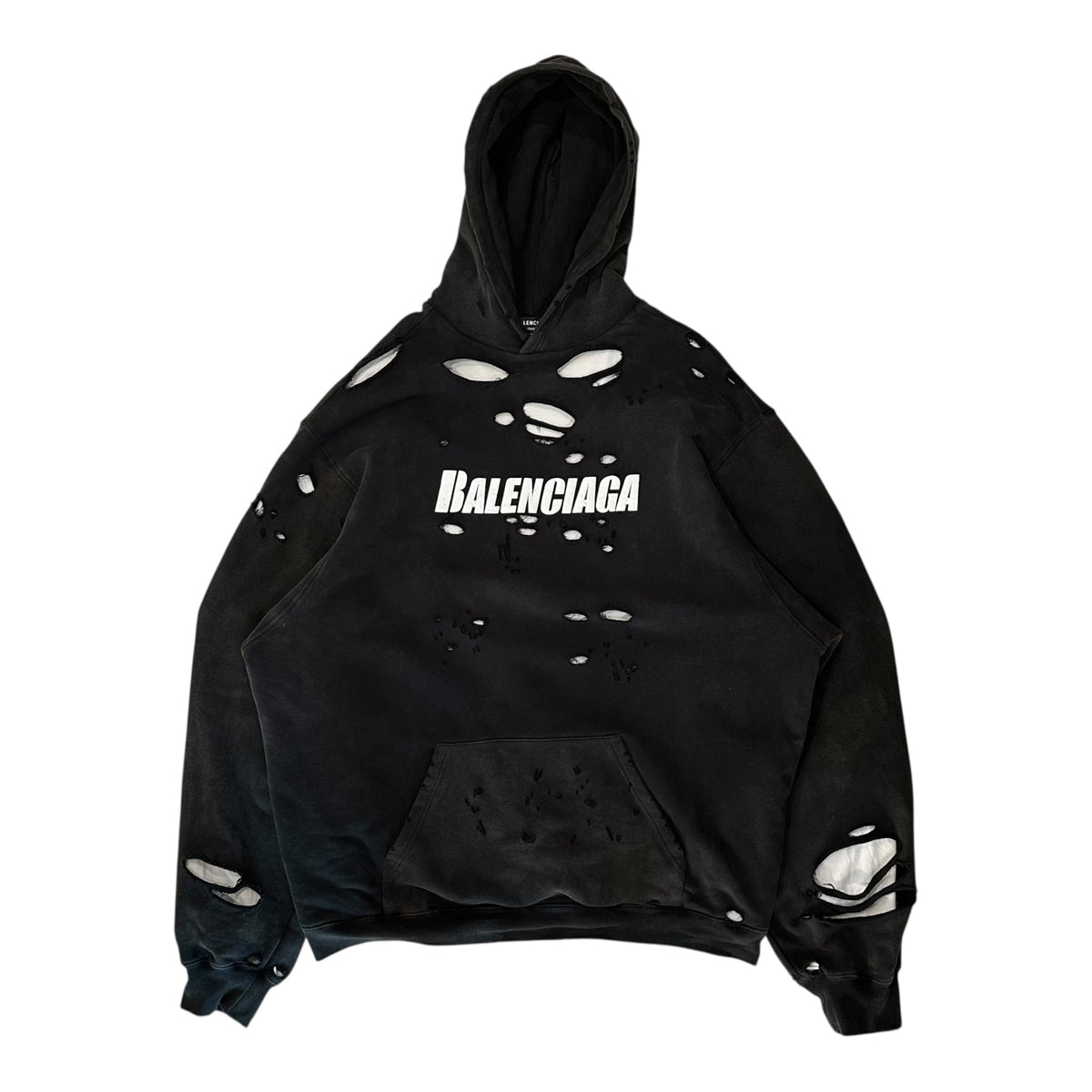 BALENCIAGA(バレンシアガ) 21SS Caps Destroyed Hoodie キャップス 