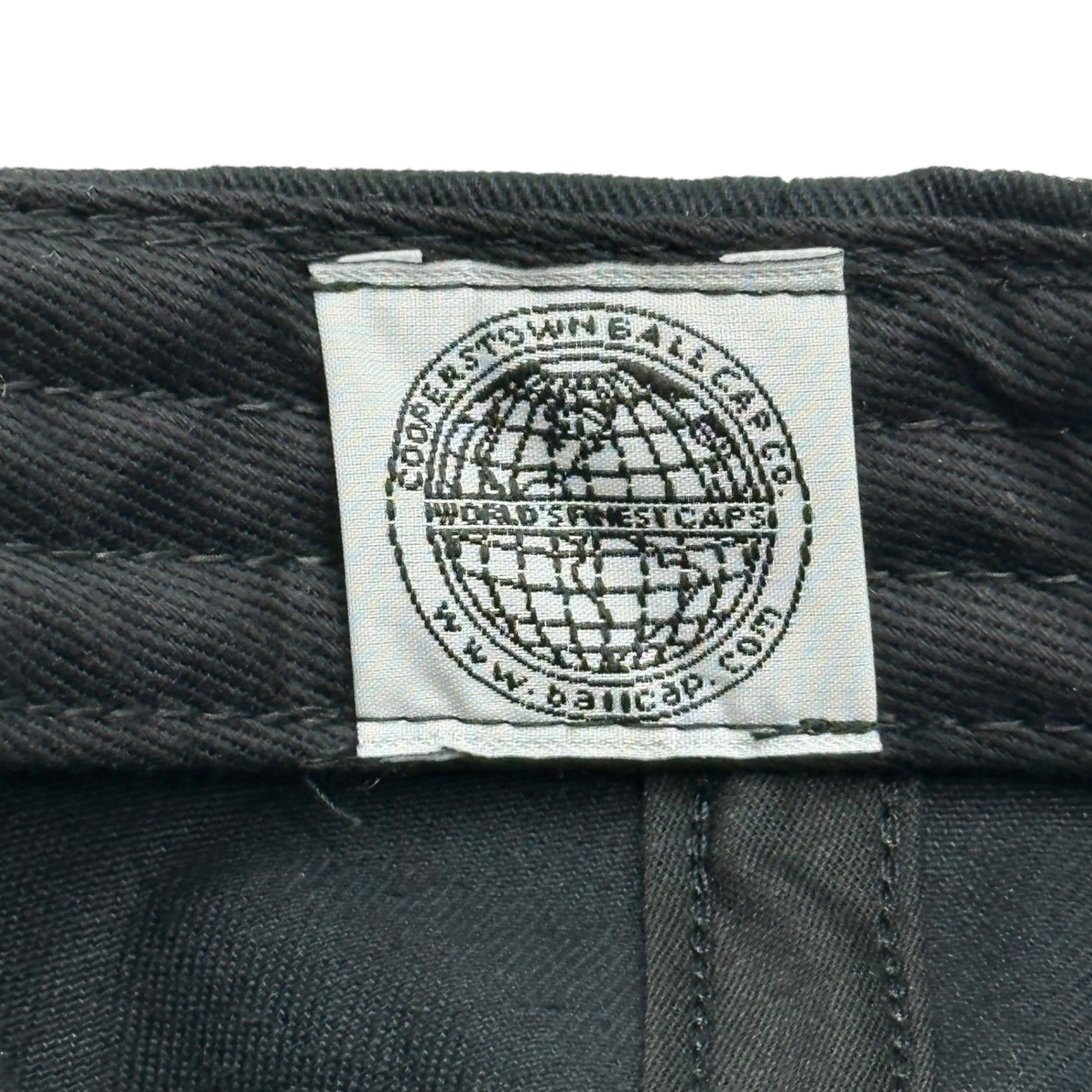 Coopers Town(クーパーズタウン) "NY" BALL CAP ベースボール キャップ ブラック 帽子 USA製