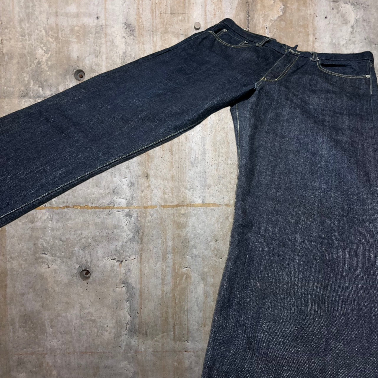 NEIGHBORHOOD(ネイバーフッド) 21AW RIGID . DP BASIC/ストレートデニムパンツ 212XBNH-PTM01 L ネイビー