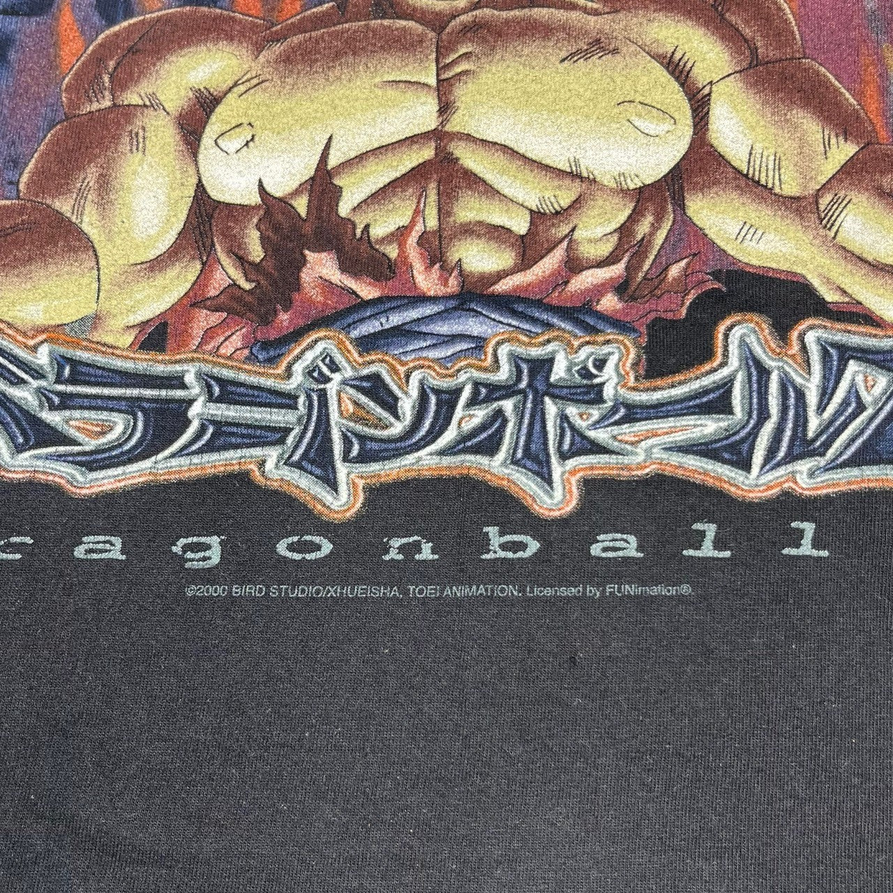 VINTAGE(ヴィンテージ) 00's "DRAGON BALL Z " animation T-shirt ドラゴンボール Z アニメ Tシャツ 悟空 フリーザ M ブラック ©2000 BIRD STUDIO/XHUEISHA MICHAEL ボディ スーパーサイヤ人