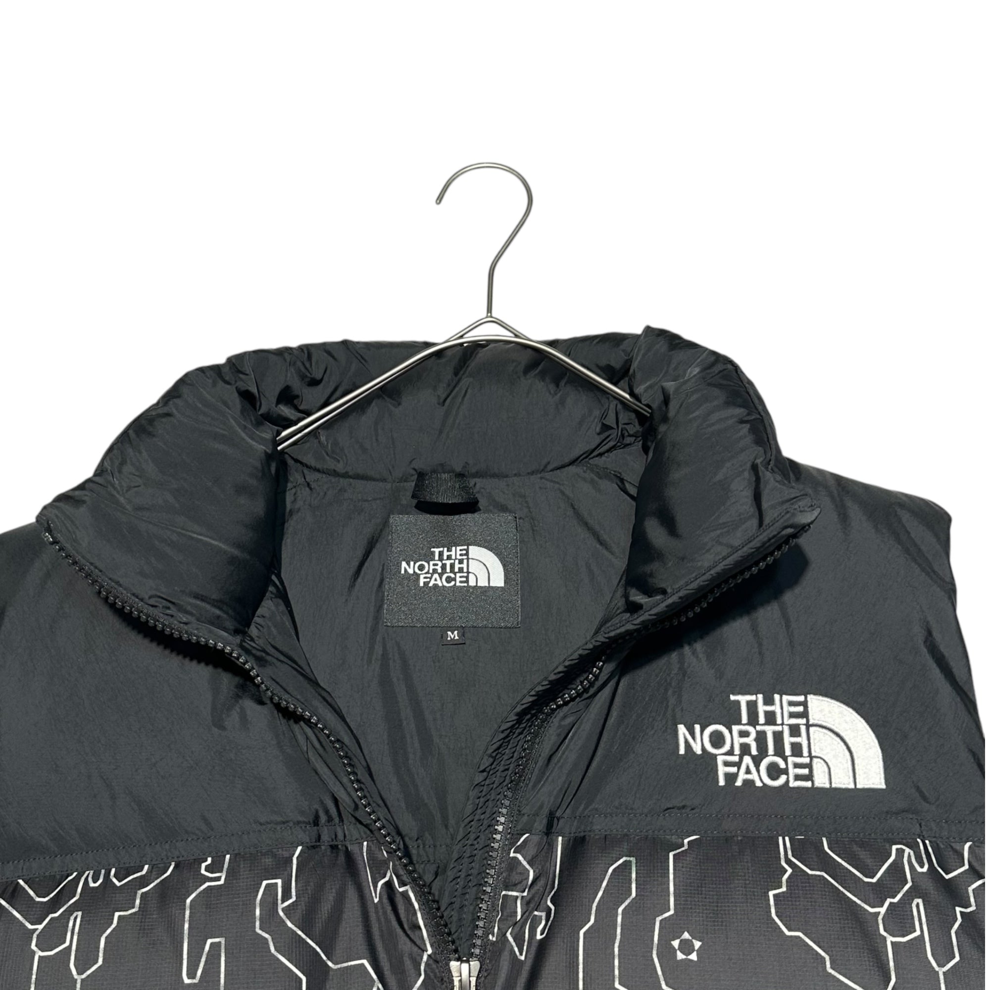 THE NORTH FACE(ノースフェイス) Novelty Nupsi Vest ノベルティー ヌプシ ベスト (メンズ) ダウンベスト ND92339 M ブラック×ホワイト ブラックツリーパーク