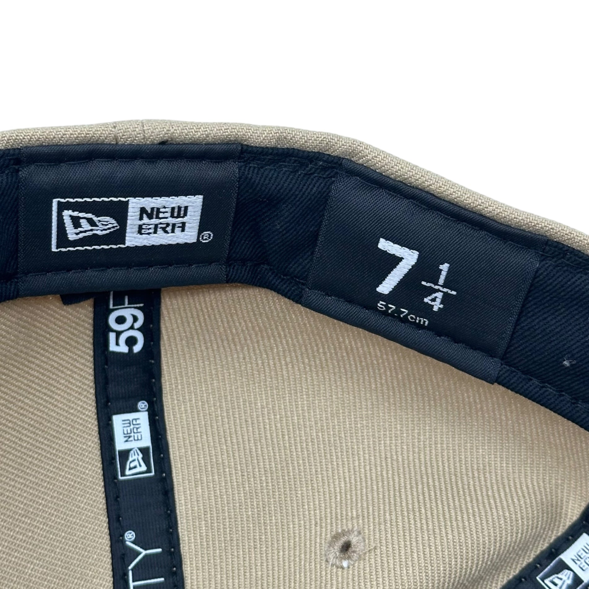 NEW ERA(ニューエラ) X JOE FRESHGOODS BOSTON RED SOX 59FIFTY FITTED CAP ジョーフレッシュ フィッテッド ベースボール キャップ 7 1/4 ベージュ×レッド MLB ボストンレッドソックス