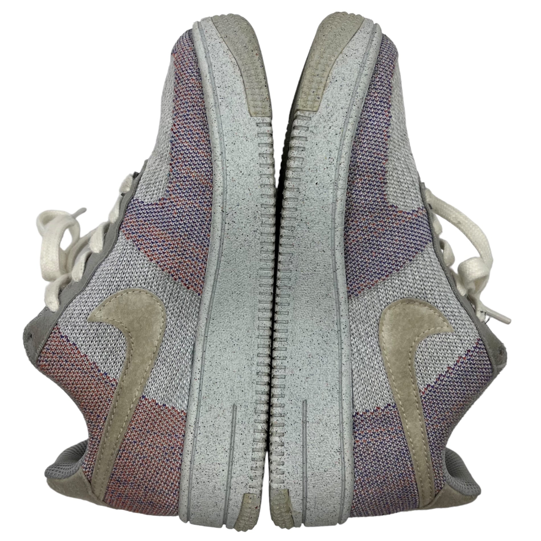 NIKE(ナイキ) Air Force 1 Crater Low White Sail Grey (GS) エアフォース1 ロー DH3375-002 22.5cm グレー ローカット スニーカー