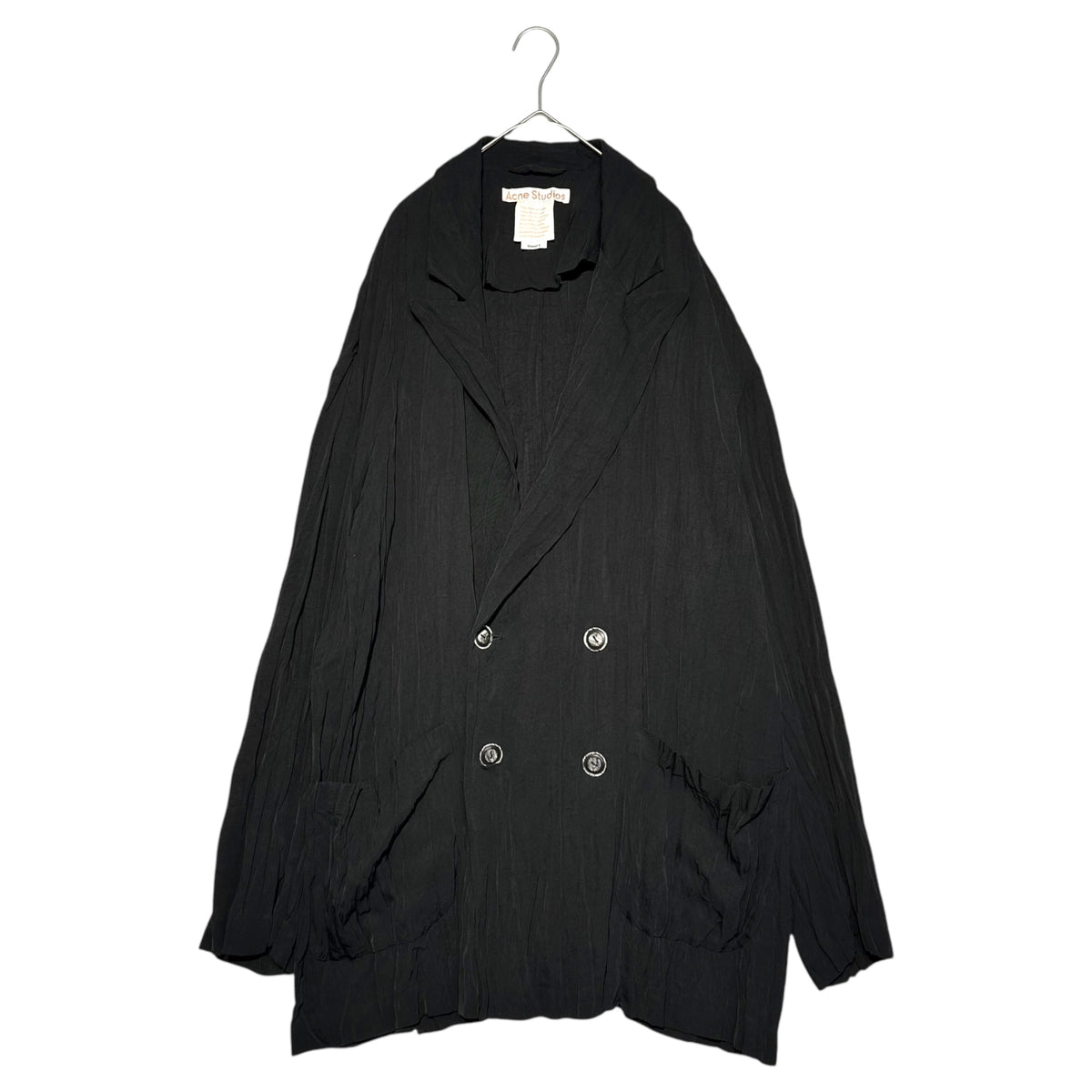 Acne Studios(アクネストゥディオズ) Satin Double-breasted Jacket 