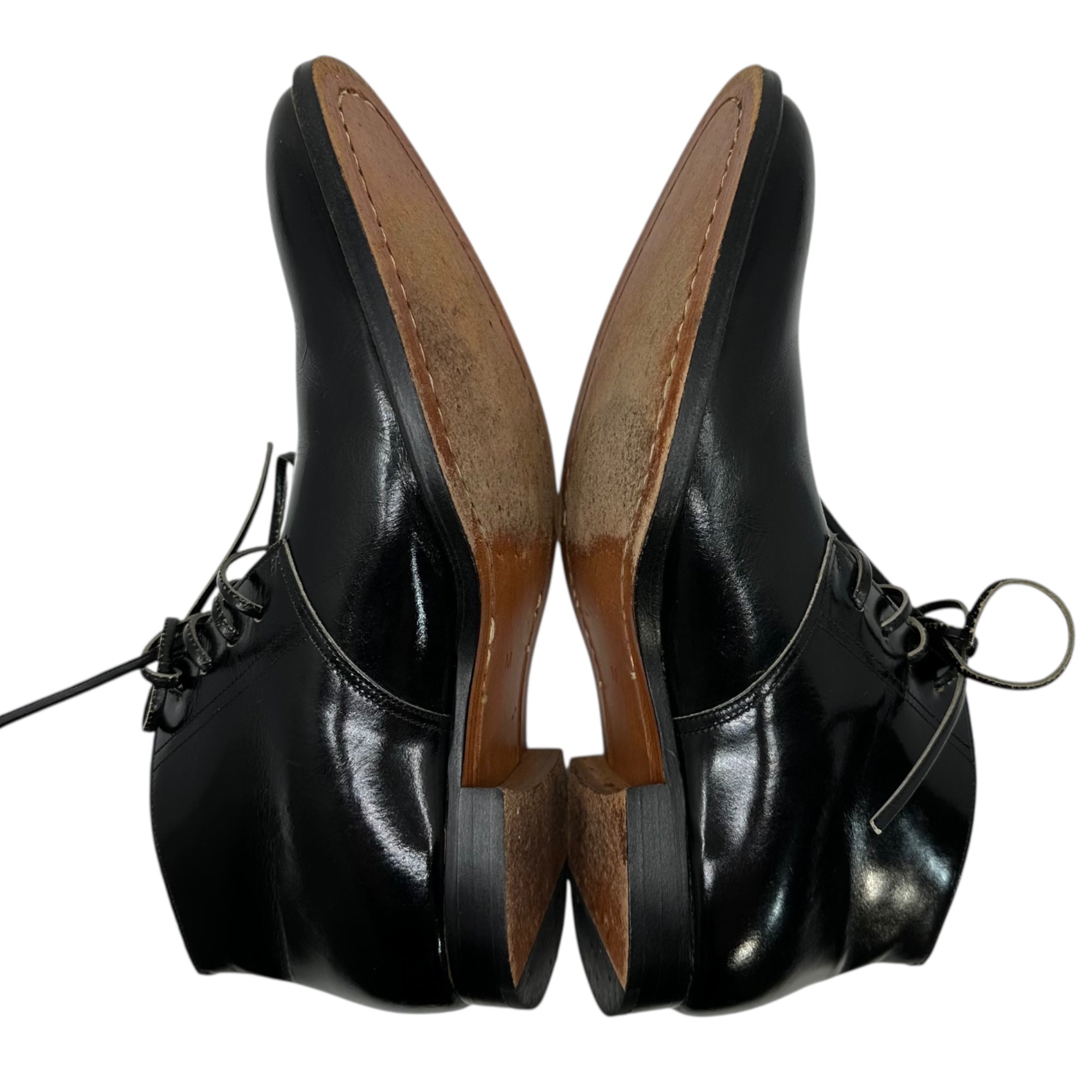 COMME des GARCONS JUNYA WATANABE(コムデギャルソンジュンヤワタナベ) Leather Chukka Boots レザー チャッカー ブーツ M(24cm程度) ブラック 革靴 シューズ