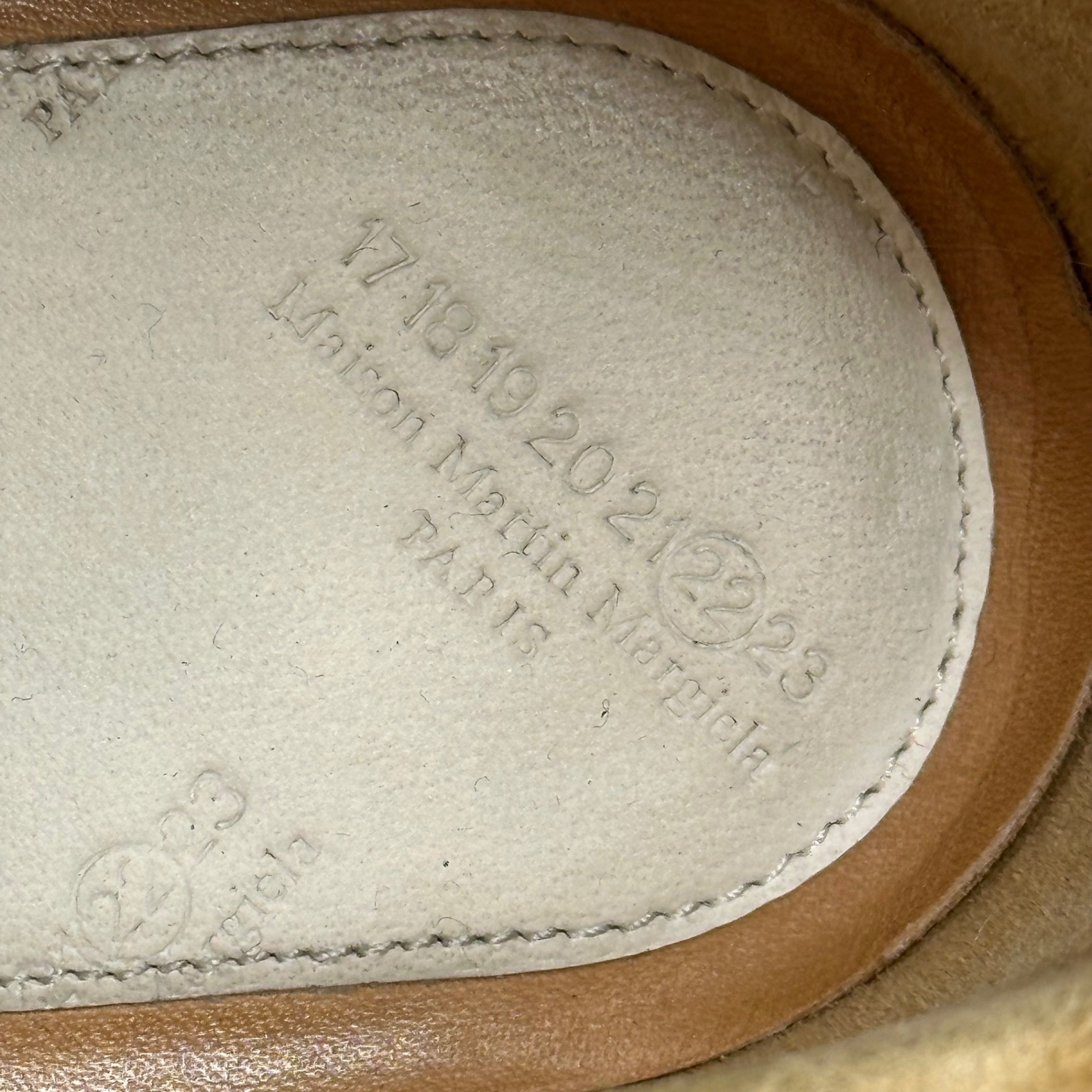 Maison Martin Margiela(メゾン マルタンマルジェラ) 70mm heel Leather Short Boots 7cm ヒール レザー ショート ブーツ 38WU0234 37(23.5cm程度) ブラック ブーティ