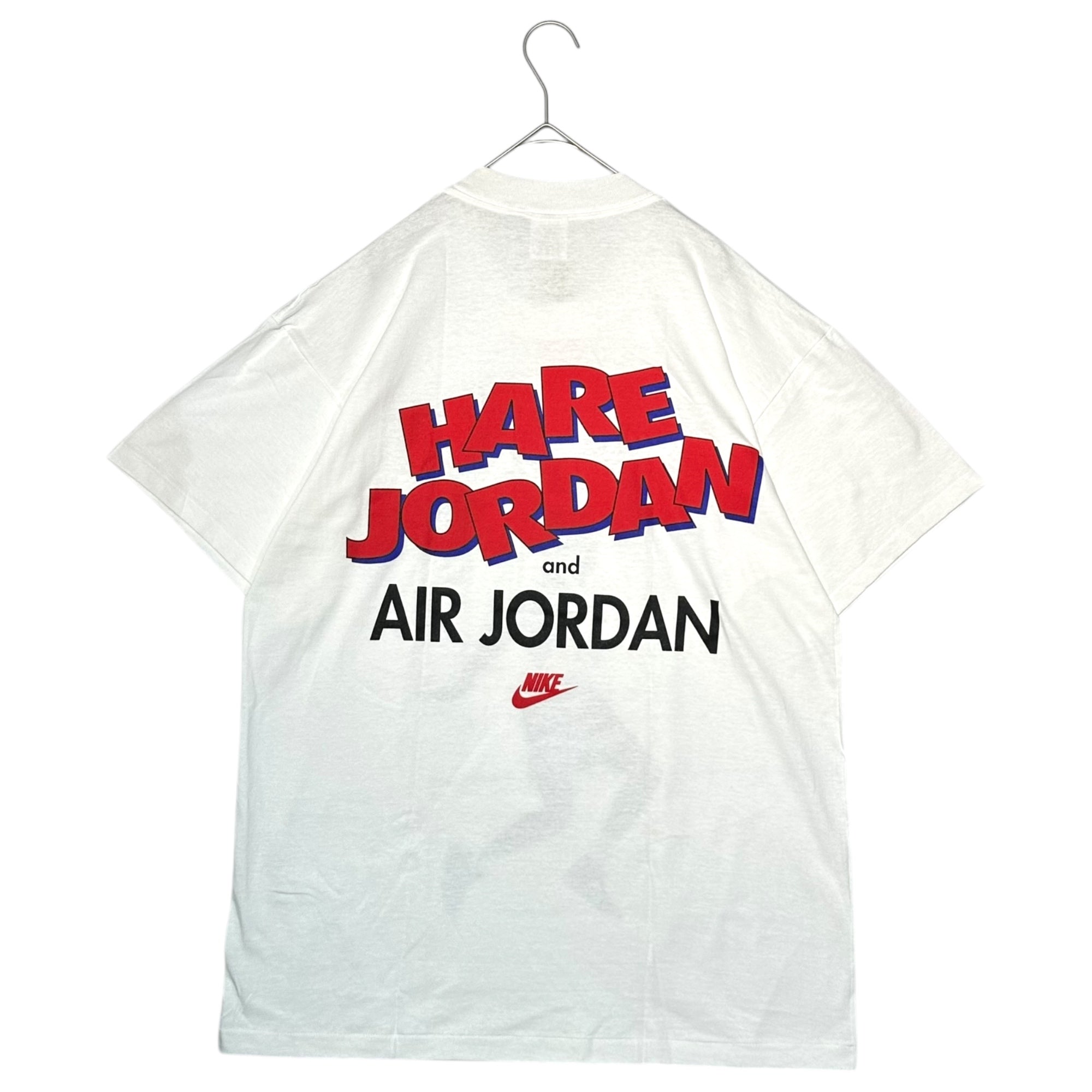 NIKE(ナイキ) 90's HARE JORDAN and AIR JORDAN ジョーダン バックスバニー プリント Tシャツ 660334-100 L ホワイト 90年代 ヴィンテージ デッドストック