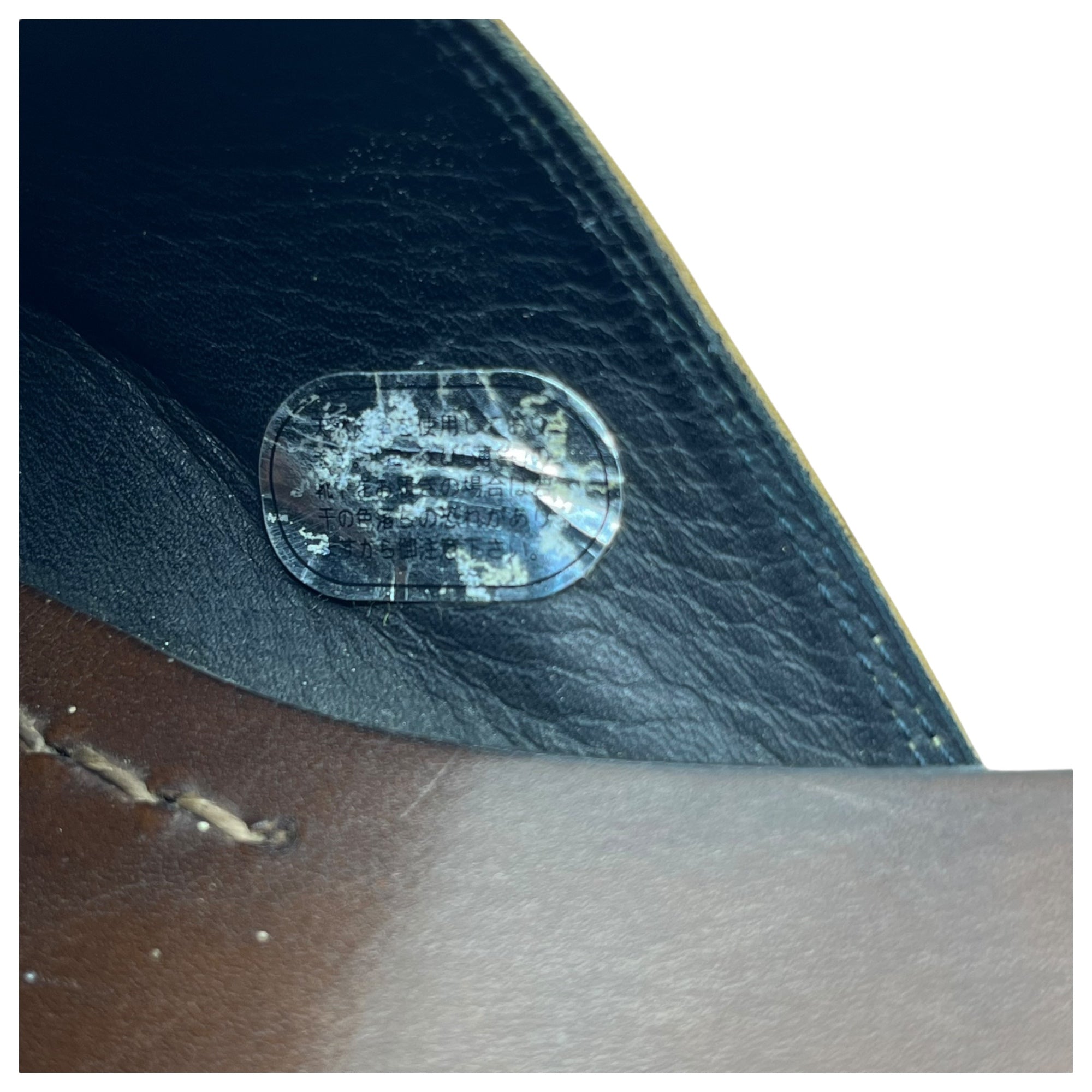 Maison MIHARA YASUHIRO(メゾンミハラヤスヒロ) 00's Broiled leather sandals 炙り出し レザー サンダル 表記無し(26cm程度) ベージュ×ブラック