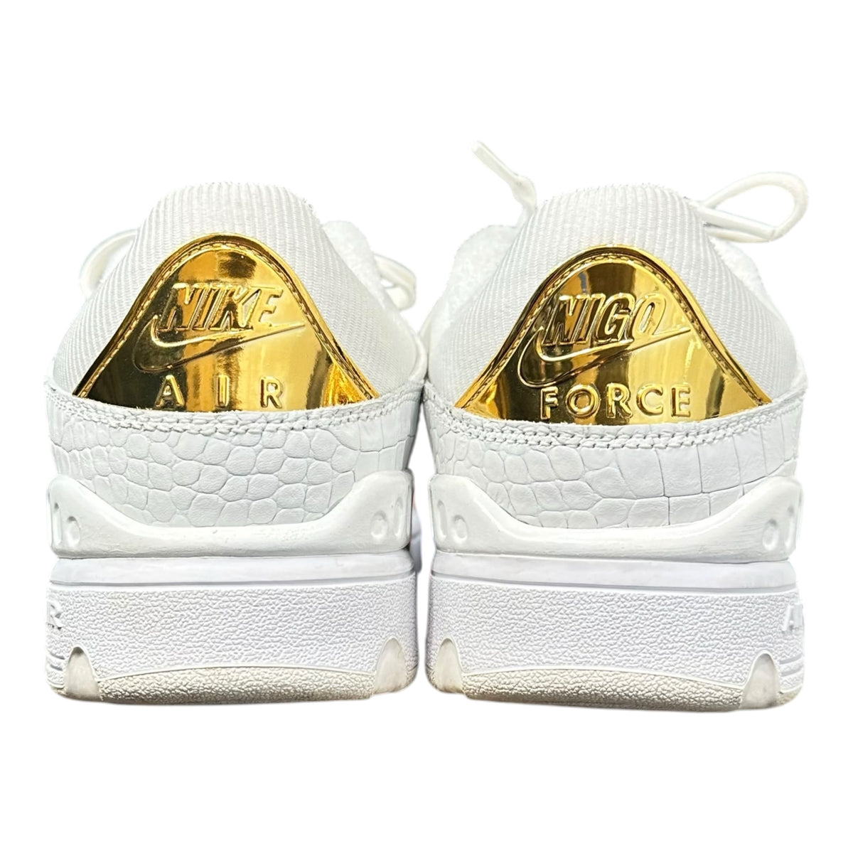NIKE(ナイキ) NIGO Air Force 3 Low SP "White/Metallic Gold" ニゴー エアフォース3 HF7630-100 26.5cm ホワイト スニーカー