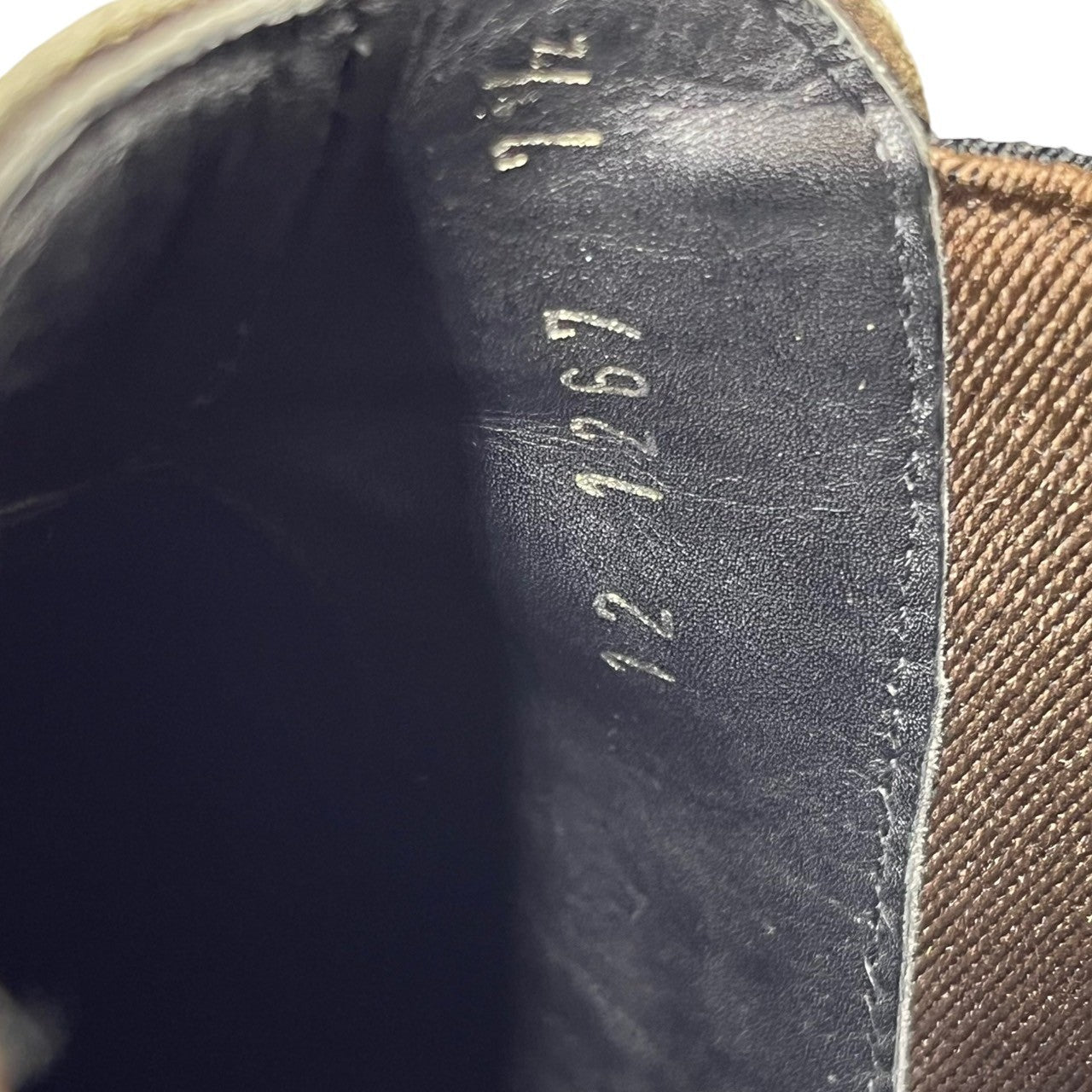PRADA(プラダ) 00's Archive square toe side gore boots アーカイブ スクエア トゥ サイドゴア ブーツ 1267 7 1/2(26.5cm程度) ブラック Y2K