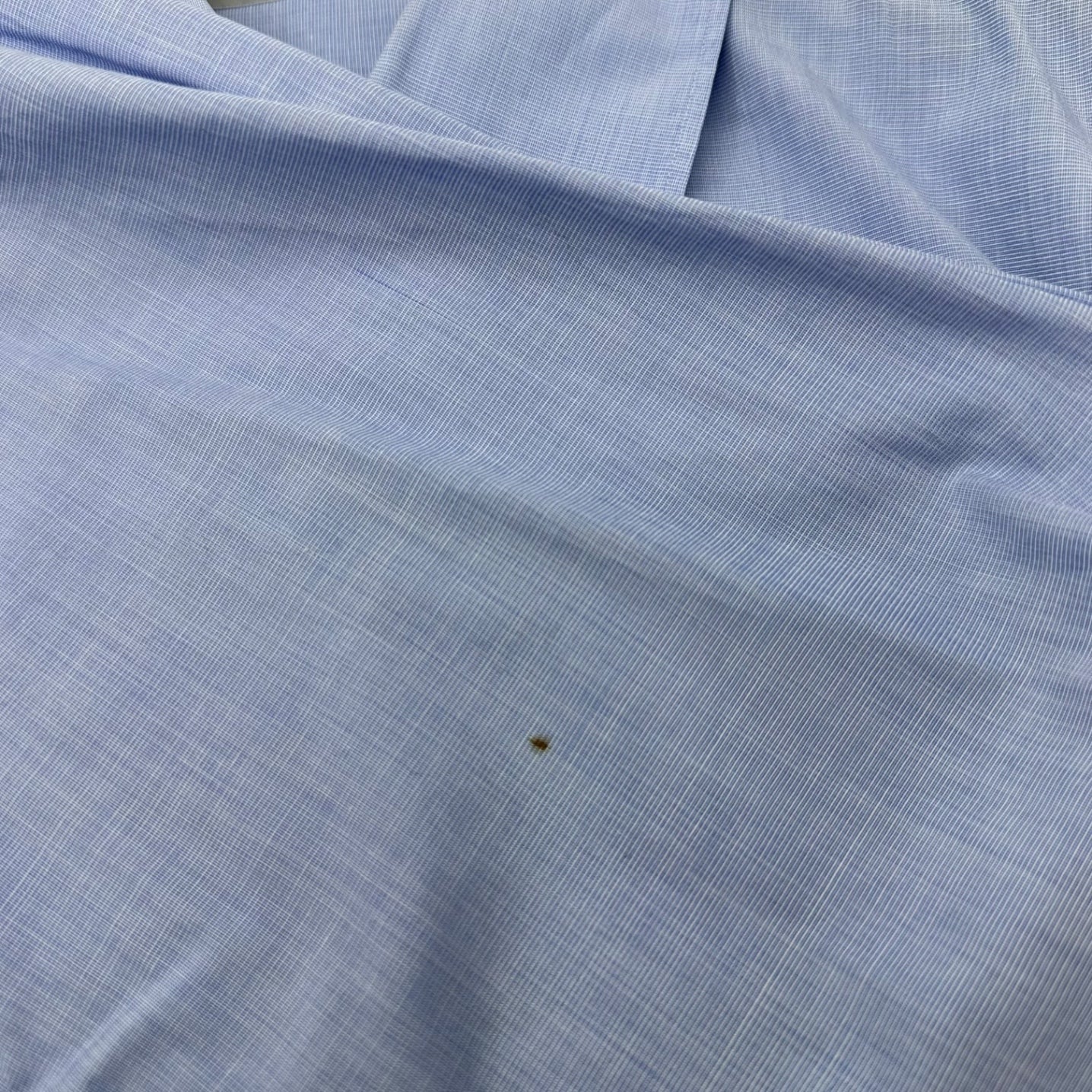 COMME des GARCONS HOMME(コムデギャルソンオム) 80's Regular Collar L/S Shirt 本人期 レギュラー カラー 長袖 シャツ HB-050570 表記無(ML程度) サックスブルー 80年代 川久保玲 アーカイブ