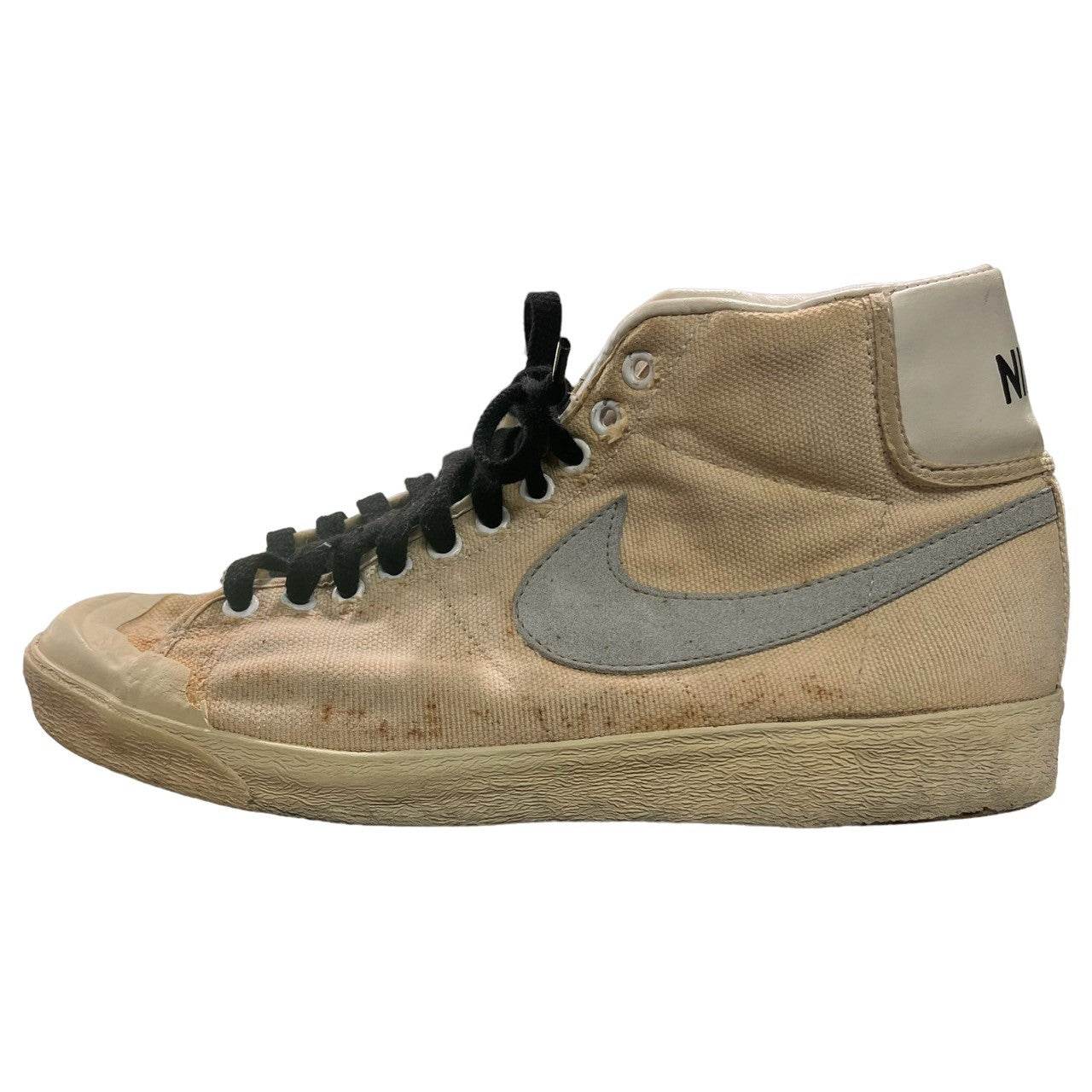 NIKE(ナイキ) 70's BLAZER CANVAS ORIGINAL ブレザー キャンバス オリジナル ヴィンテージ ハイカット スニーカー 790709HT SIZE 10 1/2(28.5cm程度) オフホワイト