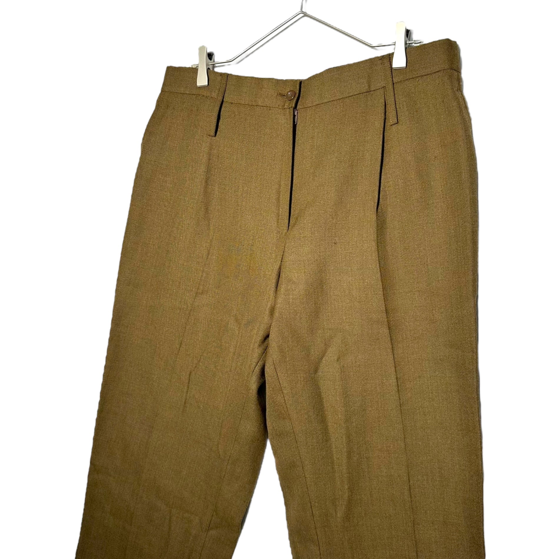 british army(イギリス軍) barrack dress trousers バラック ドレス トラウザーズ スラックス パンツ DC2BESL/4628 88 カーキ