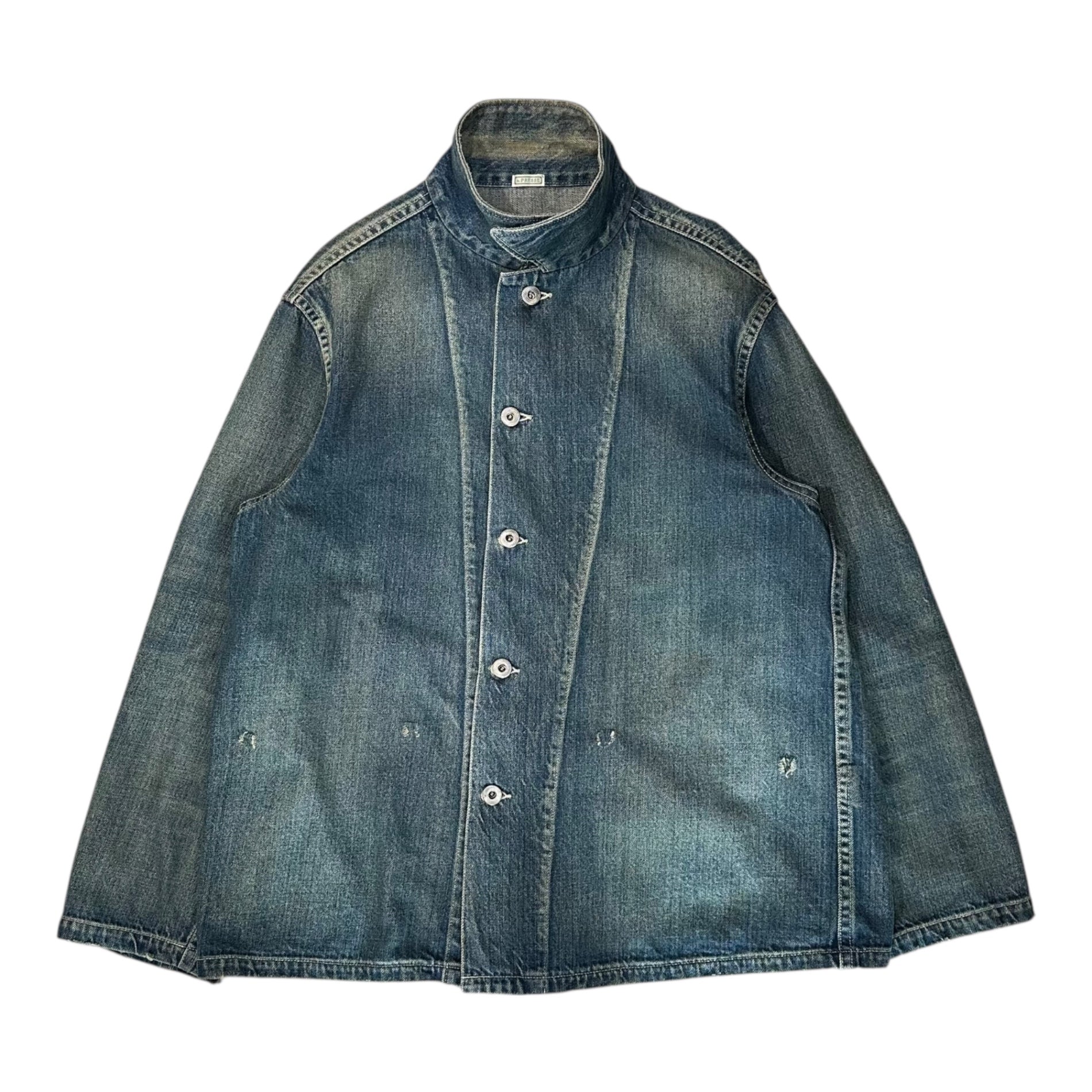 A.PRESSE(アプレッセ) 24AW US Army Vintage Denim Coverall ユーエス アーミー ヴィンテージ デニム カバーオール 24AAP-01-37K 1 インディゴ ジャケット