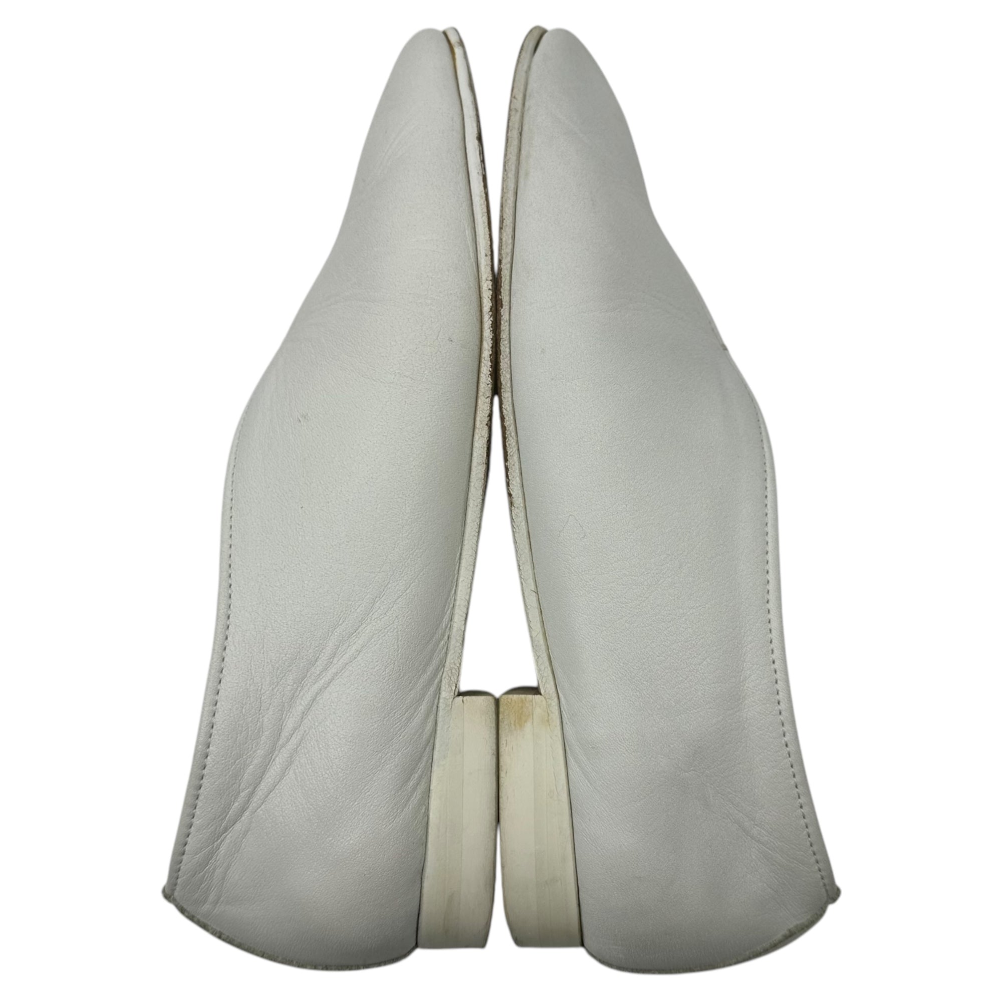 YOAK × CITY(ヨーク × シティー) EX KUNG FU SHOES 別注 カンフー シューズ 2(26~26.5㎝程度) ホワイト レザー 革靴