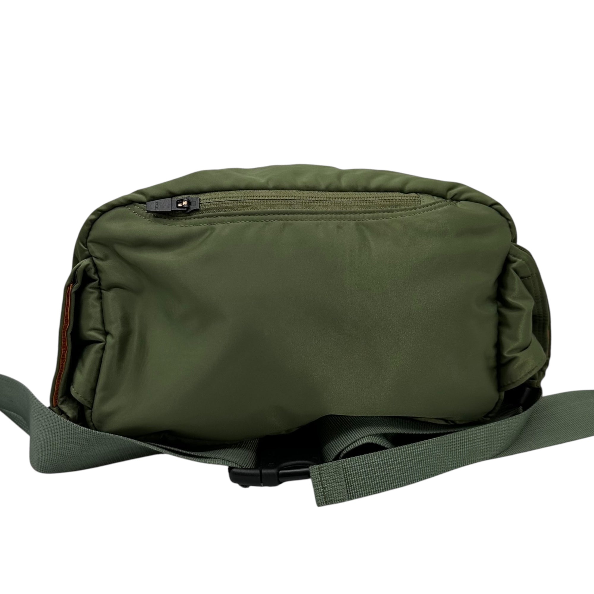 PORTER × BEAMS(ポーター × ビームス) BEAMS special order 35th TANKER shoulder pouch ビームス 別注 35周年 タンカー ショルダー ポーチ バッグ カーキ×オレンジ