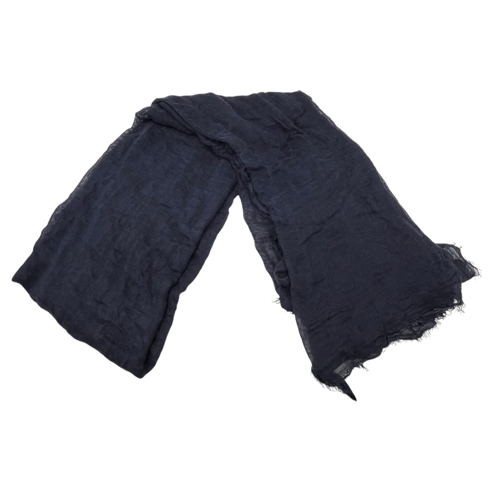 Faliero Sarti(ファリエロ・サルティ) ストール ネイビー