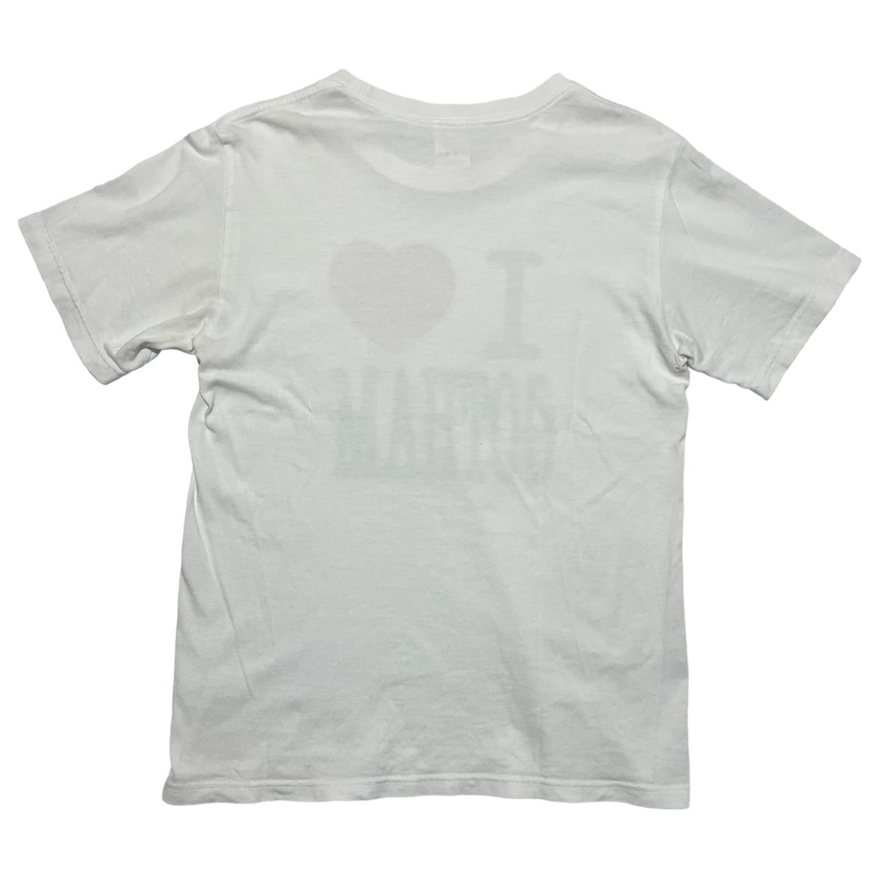 NUMBER (N)INE(ナンバーナイン) 02SSモダンエイジ期 I LOVE GOTHAM Tシャツ/本人期/ゴッサム ホワイト×レッド×ブラック SIZE 2(S) アーカイブ archive