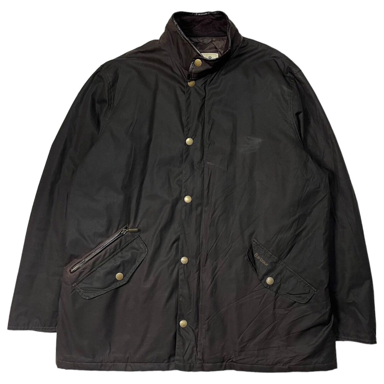 Barbour(バブアー) Waxed Prestbury Jacket ワックス プレストベリー ジャケット オイル アウター MWX0726RU91 XXL ブラウン