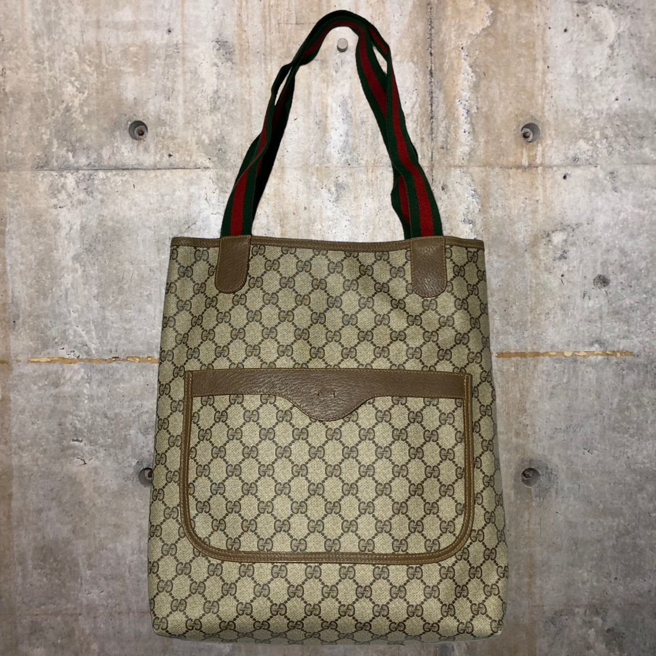 GUCCI(グッチ) GG柄シェリーライントートバッグ 120・02・003 ベージュ 