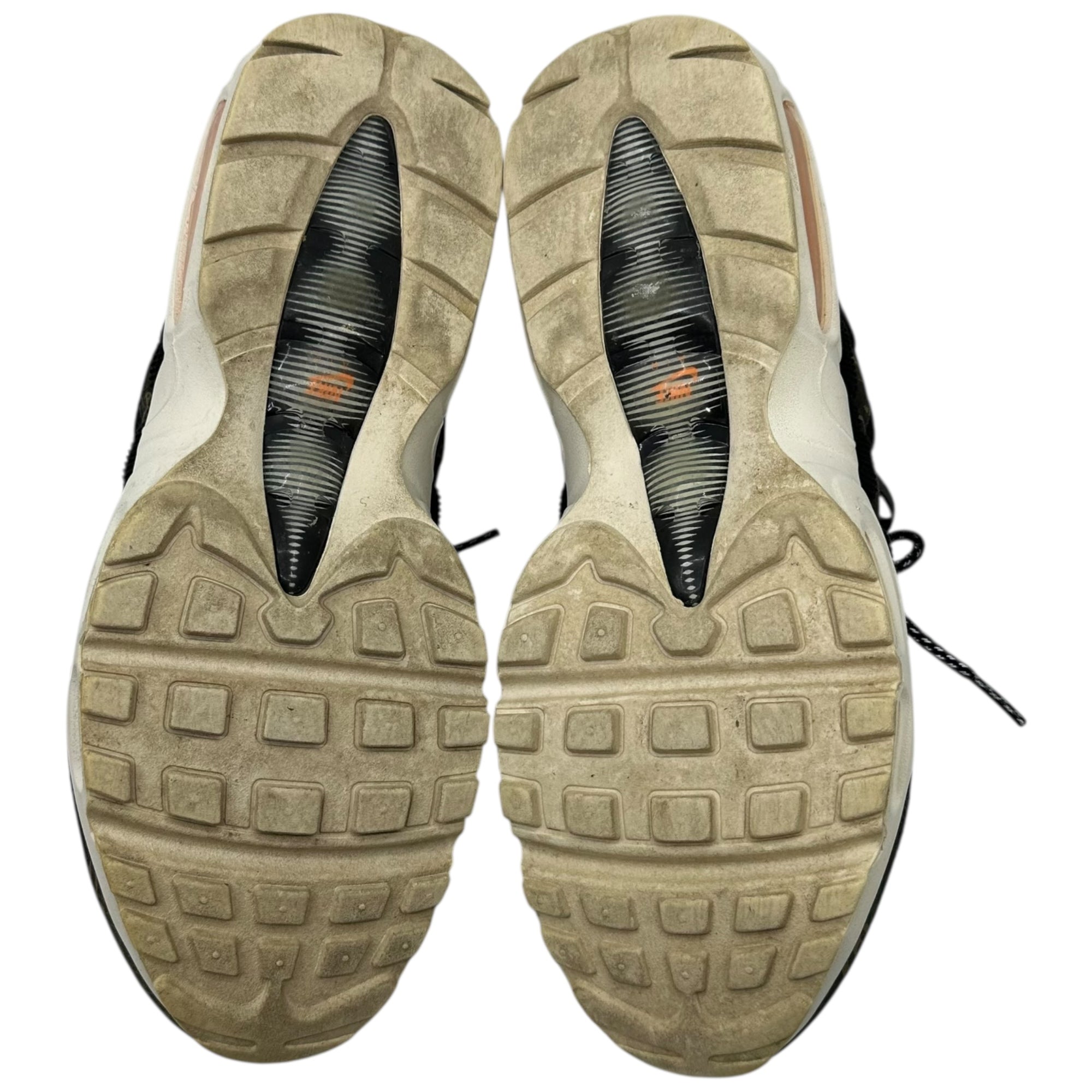 NIKE×Carhartt WIP(ナイキ×カーハートワークインプログレス) Air Max 95 "Black/Sail/Total Orange" エアマックス 95 AV3866-001 27cm ブラック×カーキ カモフラ コラボ