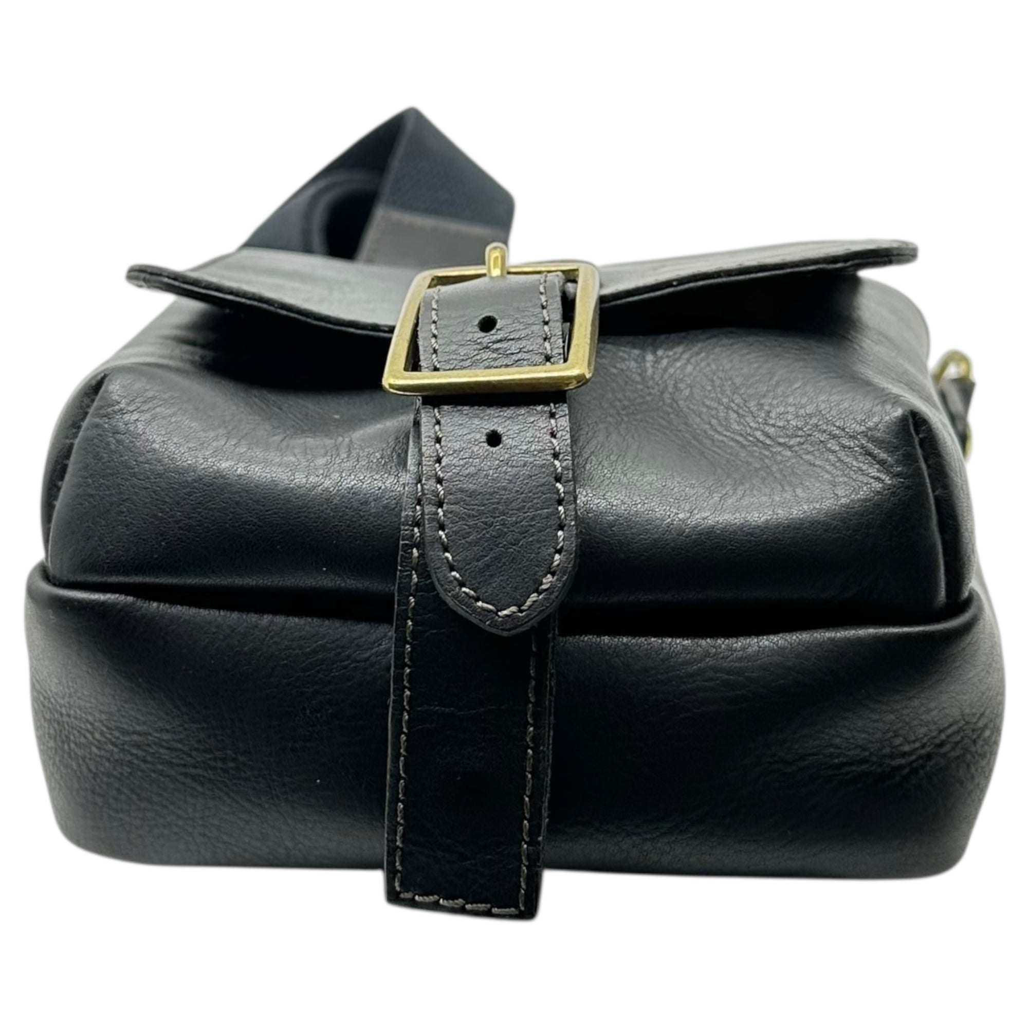 SOMES SADDLE(ソメスサドル) Leather Shoulder Bag レザー ショルダー バッグ ブラック 本革