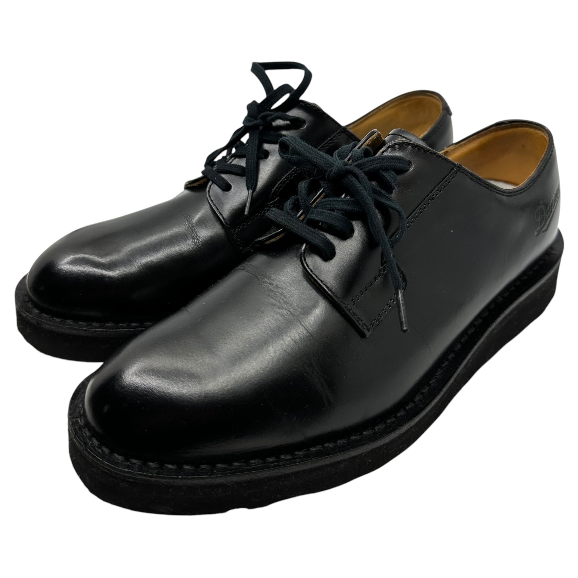 DANNER(ダナー) Postman SD TNJ ポストマン D910110 7(25cm程度) ブラック プレーントゥ レザー シューズ 革靴