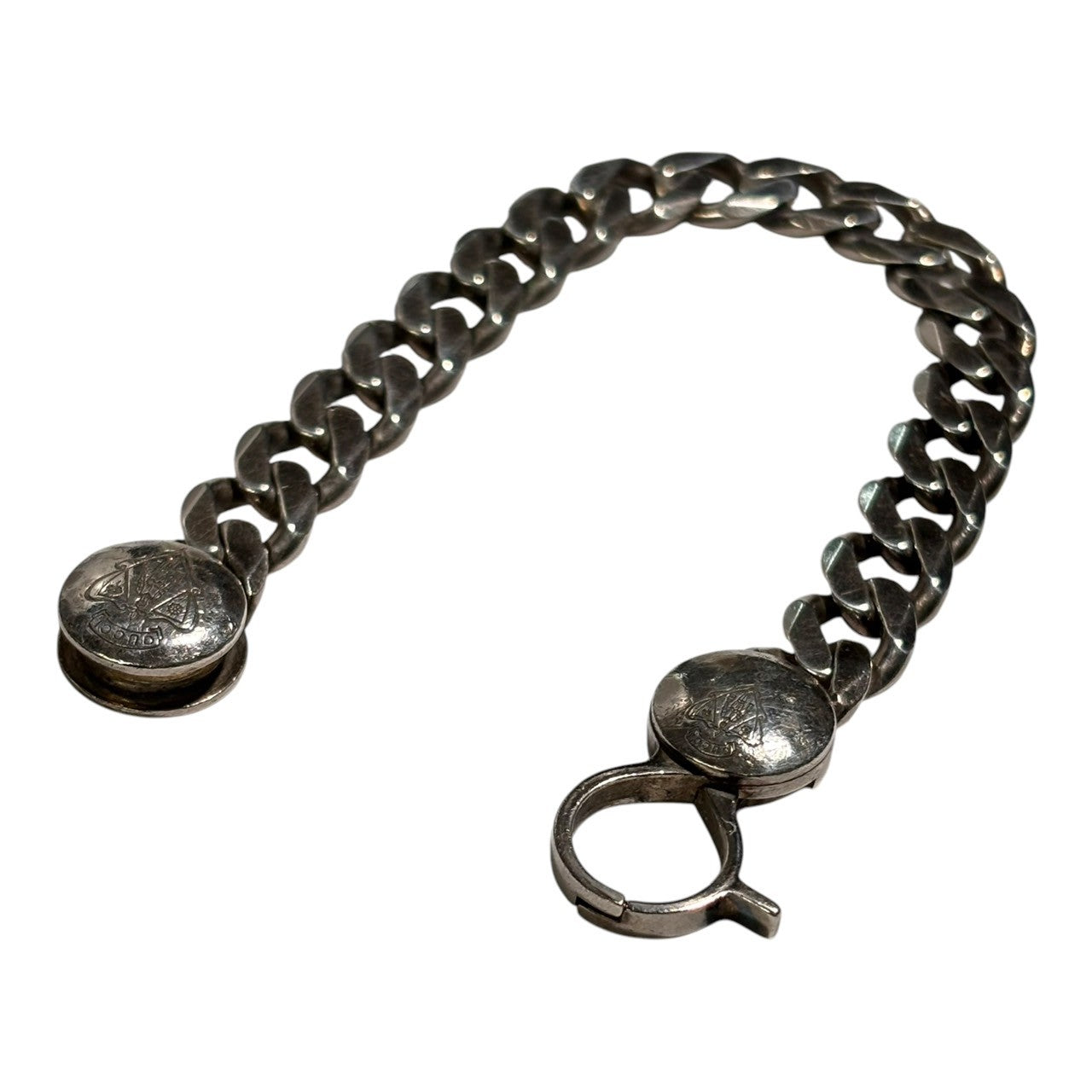 GUCCI(グッチ) 925 silver kihira chain bracelet ヴィンテージ 喜平 チェーン ブレスレット シルバー
