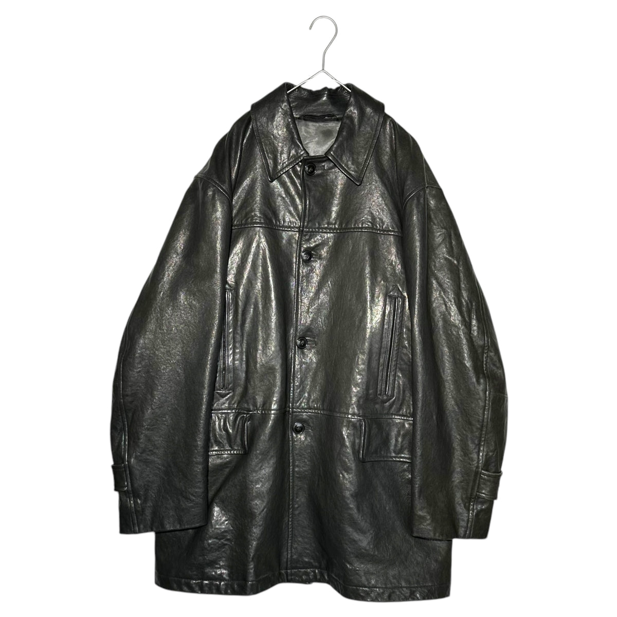 COMOLI(コモリ) 22AW LAMB LEATHER COAT ラム レザー コート W03-04009 