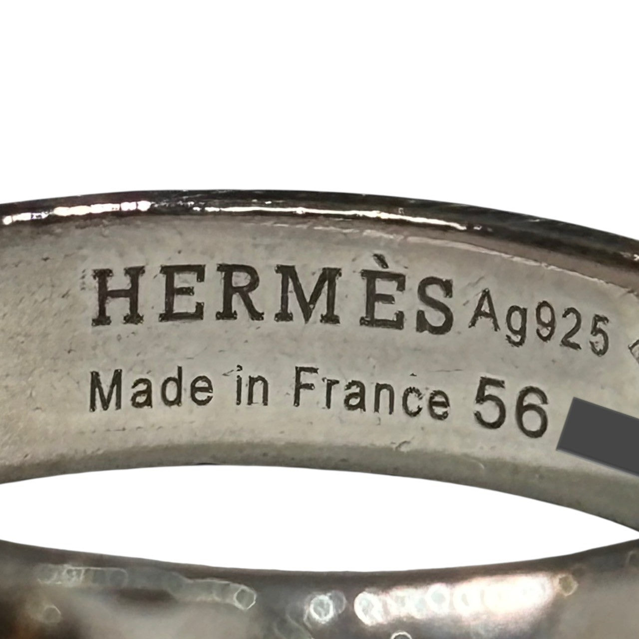 HERMES(エルメス) Collier de Chien PM コリエ・ド・シアン PM リング 56(15~15.5号程度) シルバー Ag925 シルバー925