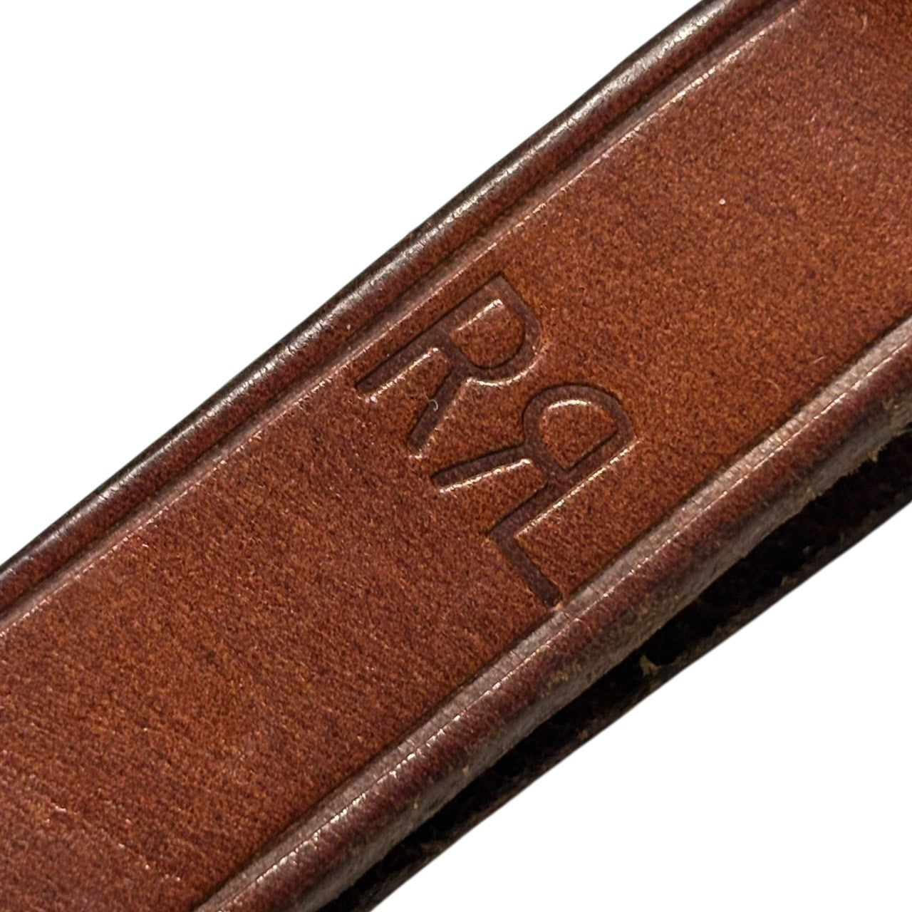 RRL(ダブルアールエル) Leather Concho Hook Keyring レザー コンチョ フック キーホルダー 9739001 ブラウン