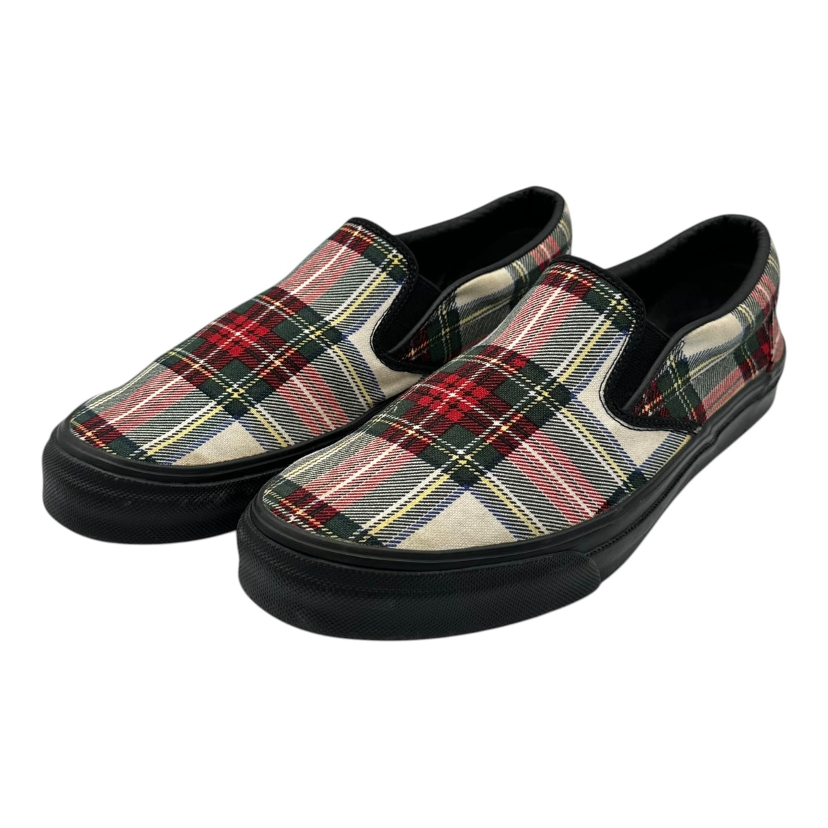 NUMBER (N)INE(ナンバーナイン) 05SS Tartan check slip-on shoes 