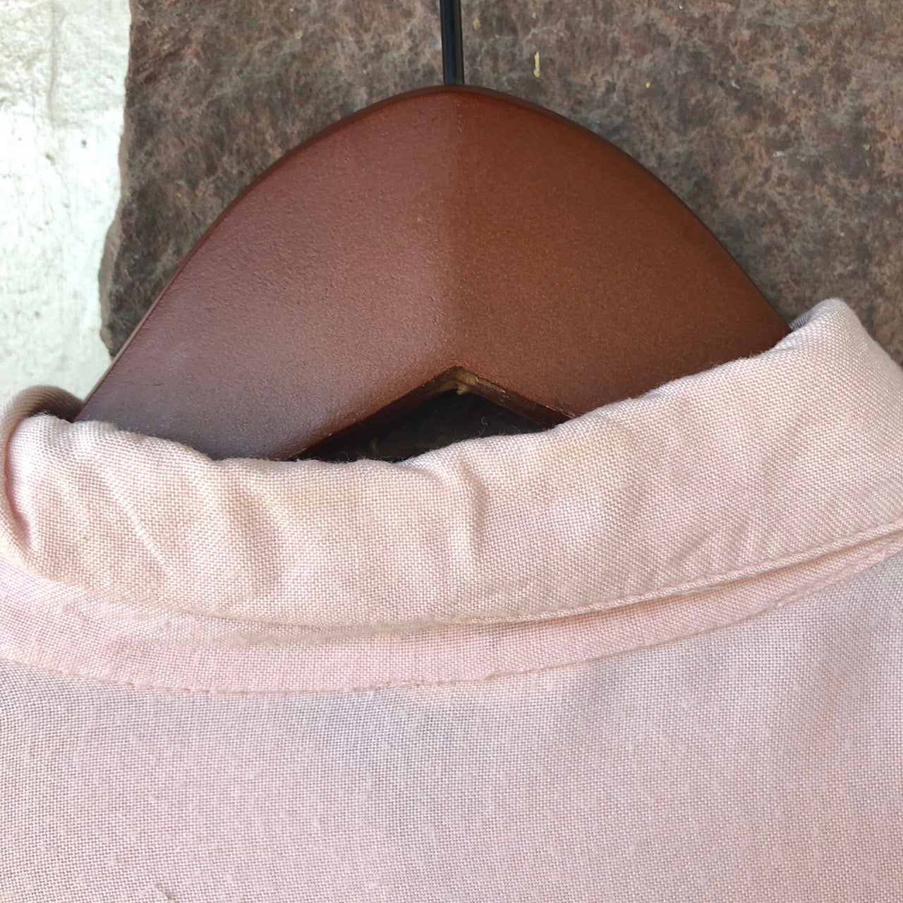 Euro Vintage(ヨーロッパヴィンテージ) Memory_ビジューシャツ 表記なし(Mサイズ程度) ピンク