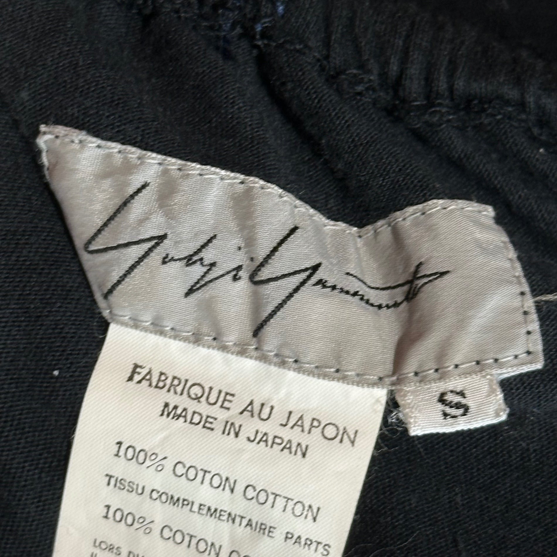 YOHJI YAMAMOTO(ヨウジヤマモト) Layered Design All-in-One レイヤード デザイン オールインワン FT-D14-051 S ブラック ワンピース