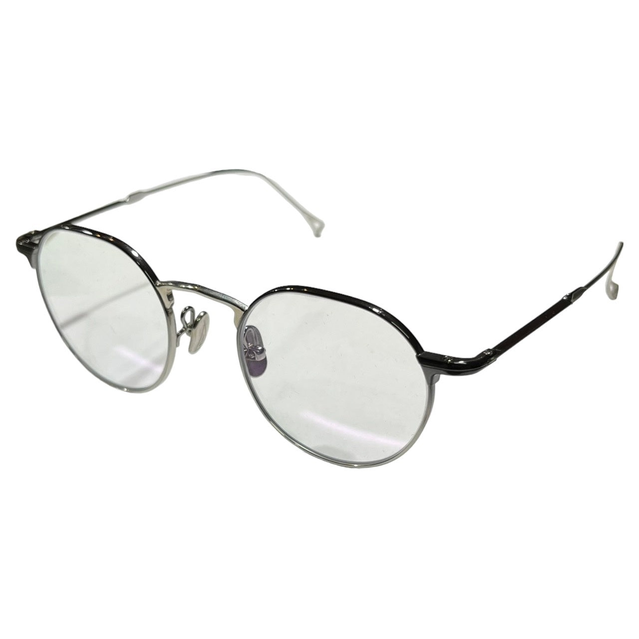 KANEKO OPTICAL×ISSEY MIYAKE(金子眼鏡×イッセイミヤケ) PANT Ⅲ メガネ 眼鏡 サングラス 48□21-145 シルバー ケース付
