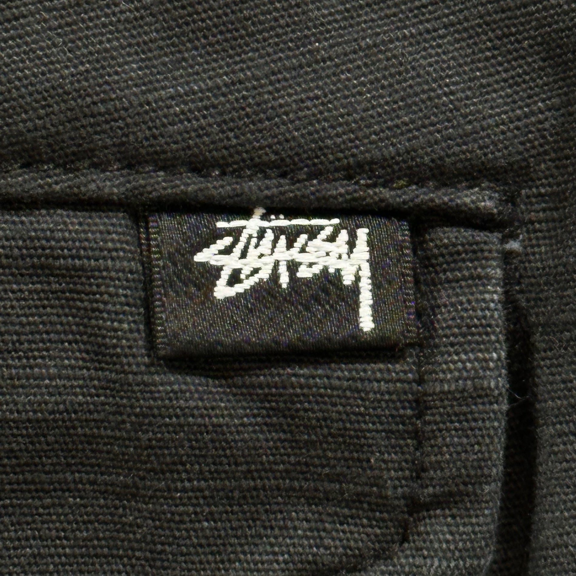 STUSSY(ステューシー) Cotton Cargo Pants コットン カーゴ パンツ 28 ブラック