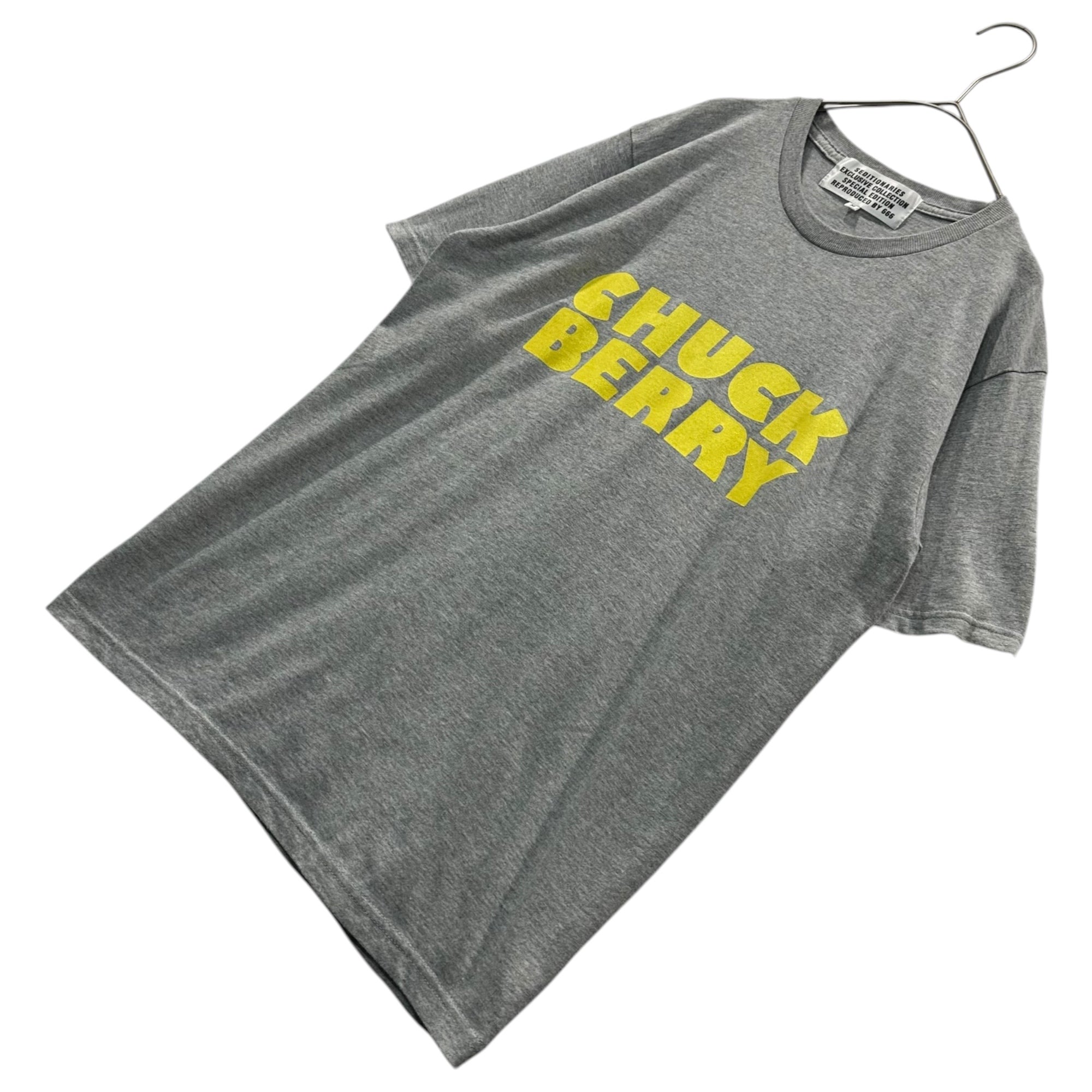 SEDITIONARIES by 666(セディショナリーズ バイ666) "CHUCK BERRY" Tee プリント Tシャツ M グレー
