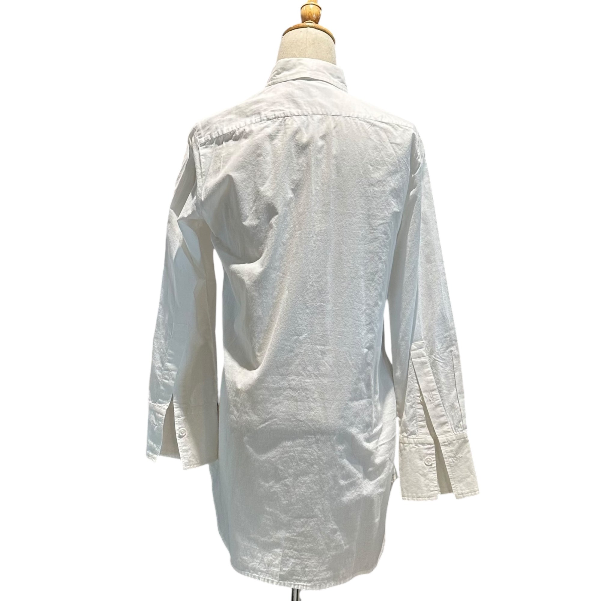 Y's PINK(ワイズピンク) Faux Layered White Blouse Shirt フェイク レイヤード ホワイト ブラウス シャツ YC-B22-001 2(M程度) ホワイト 男性着用可能サイズ