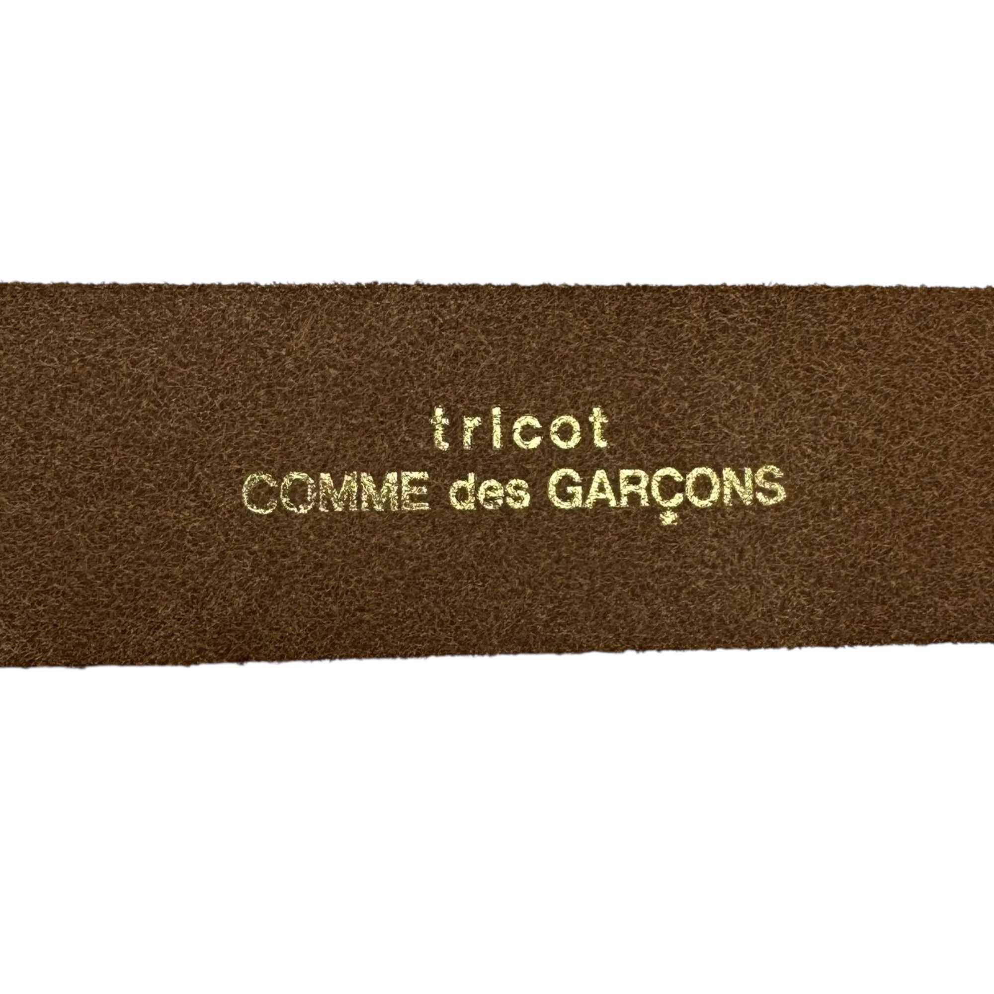 tricot COMME des GARCONS(トリココムデギャルソン) Pink Leather Belt ピンク レザー ベルト ピンク