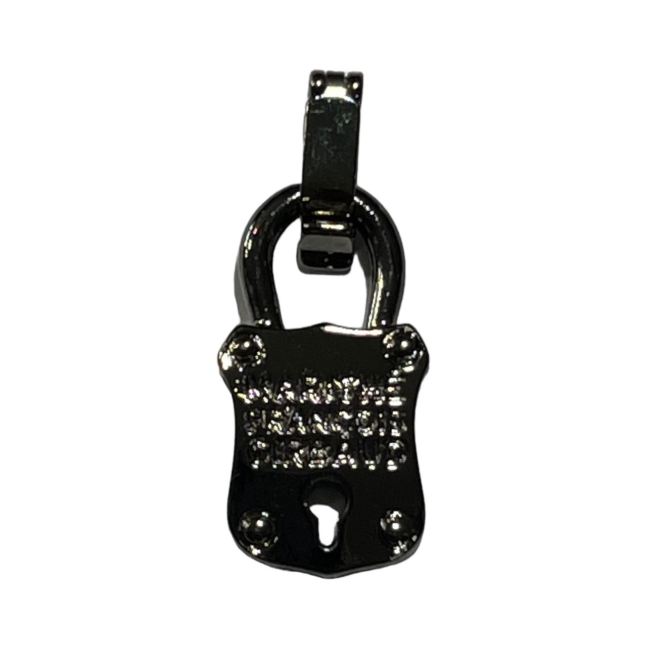 MARITHE FRANCOIS GIRBAUD(マリテフランソワジルボー) 00's logo padlock pendant top ロゴ パドロック ペンダント トップ ネックレス シルバー Y2K 鍵