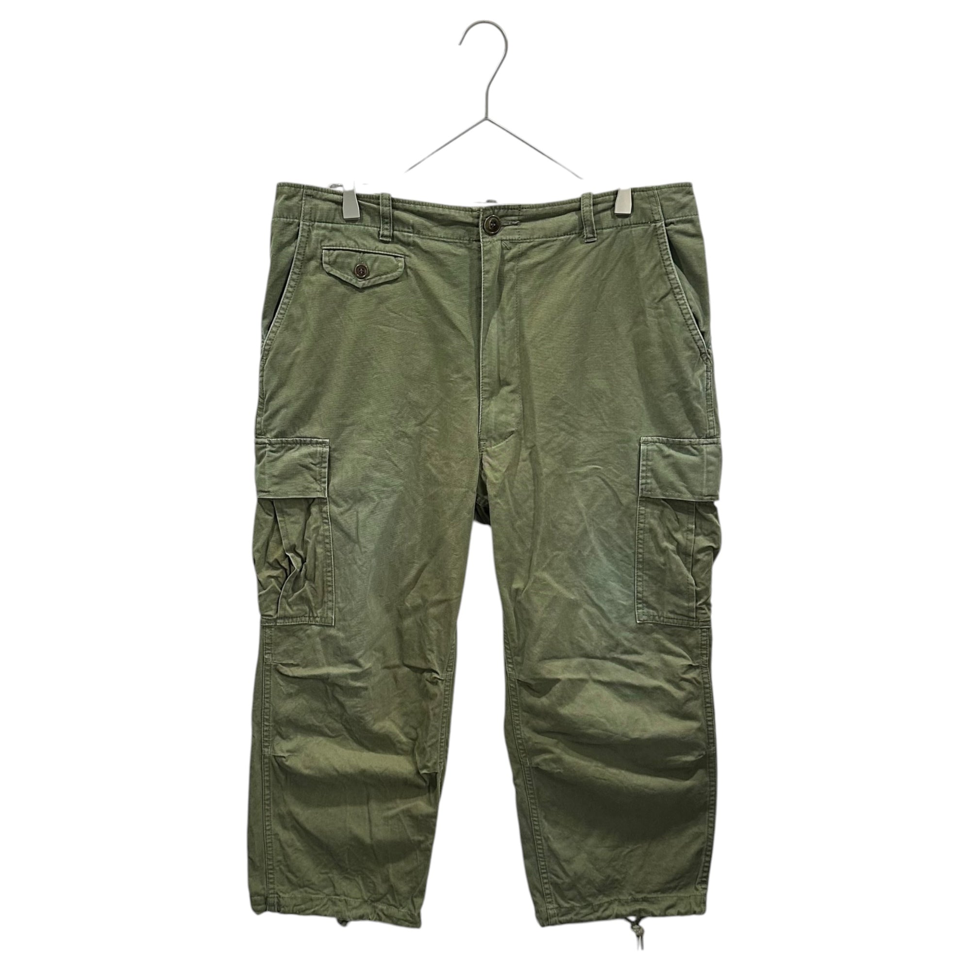 eye COMME des GARCONS JUNYA WATANABE MAN(アイコムデギャルソンジュンヤワタナベマン) 2014SS Cotton Cropped Cargo Pants コットン クロップド カーゴ パンツ WM-P906 M セージグリーン AD2013
