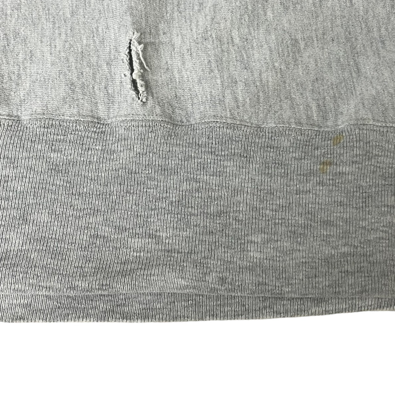 Champion(チャンピオン) 90's”WASHINGTON”REVERSE WAVE sweat shirt/アーチロゴプリントリバースウィーブスウェット 表記無し(Mサイズ程度) ライトグレー 90年代/90s/USA製/ワシントン州