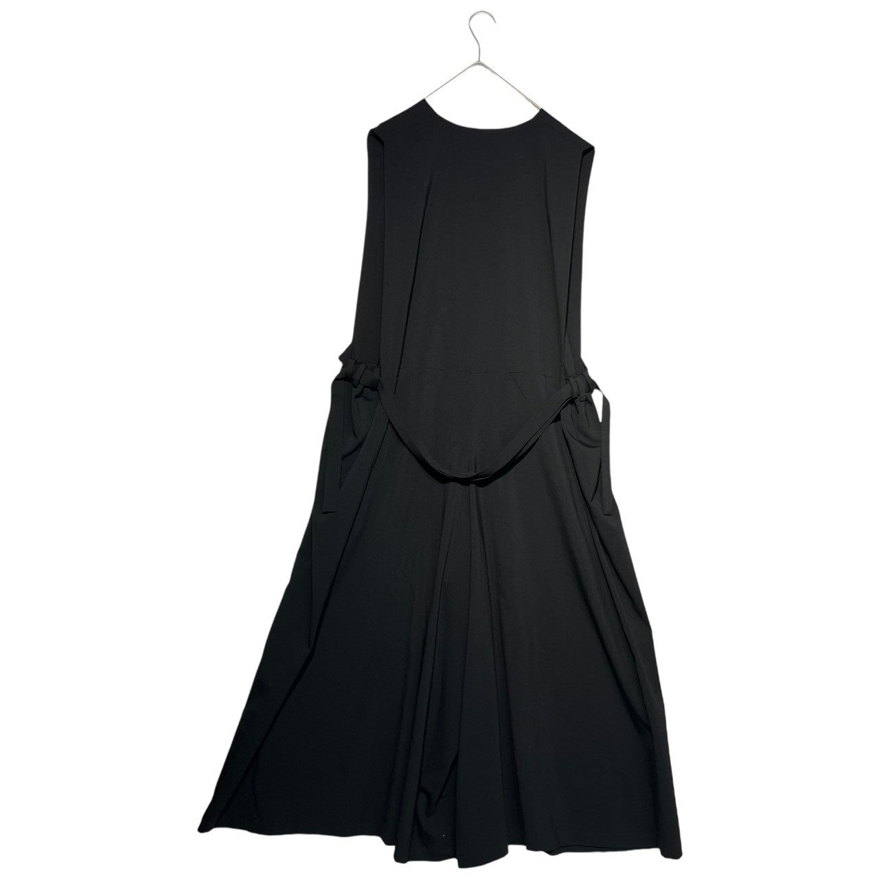 Y's(ワイズ) 13SS Wool gabardine overalls ウールギャバジン サロペット YX-D41-130 2 ブラック パープルレーベル オールインワン ノースリーブ